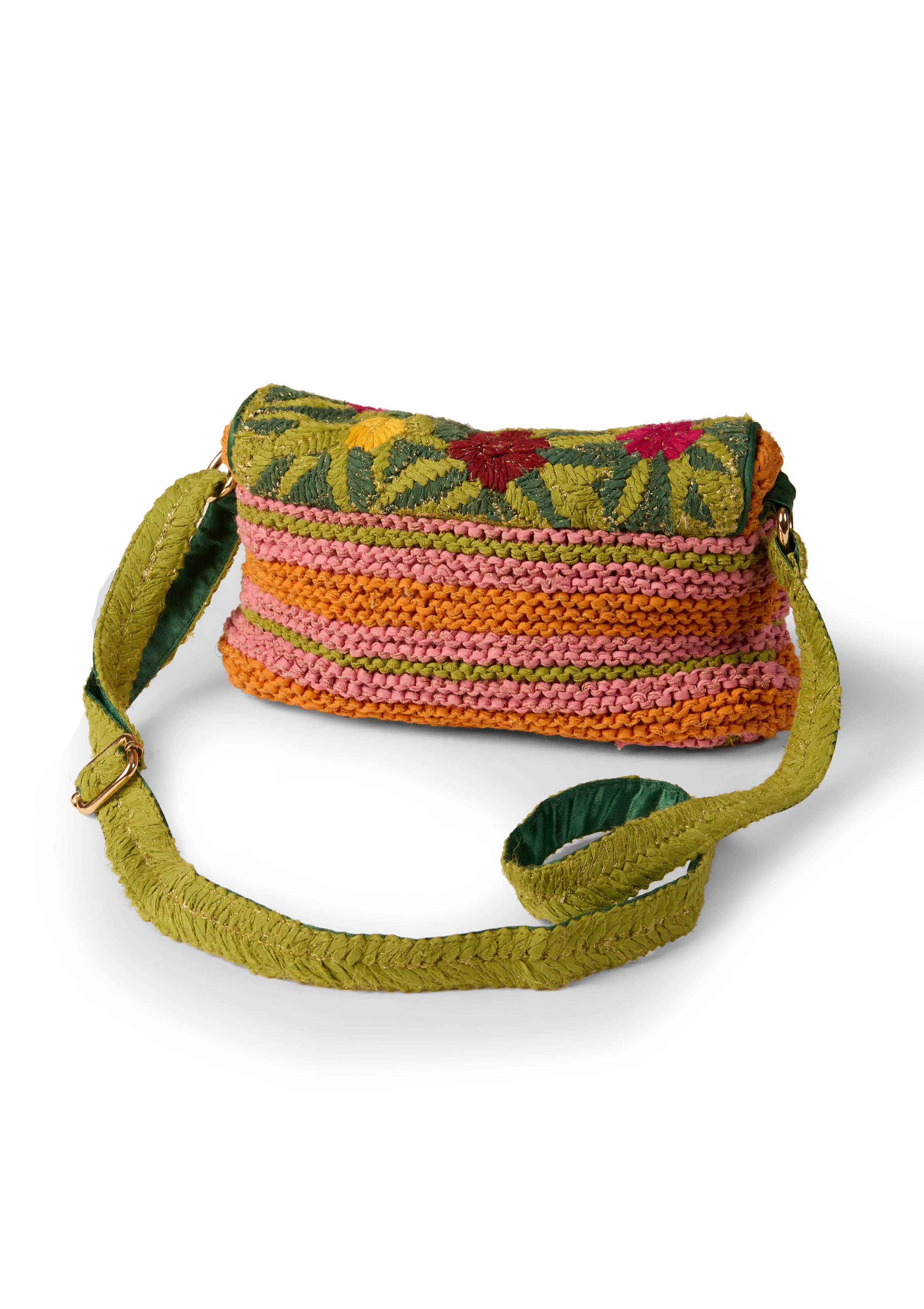 Wild Canopy Sling Knit Bag