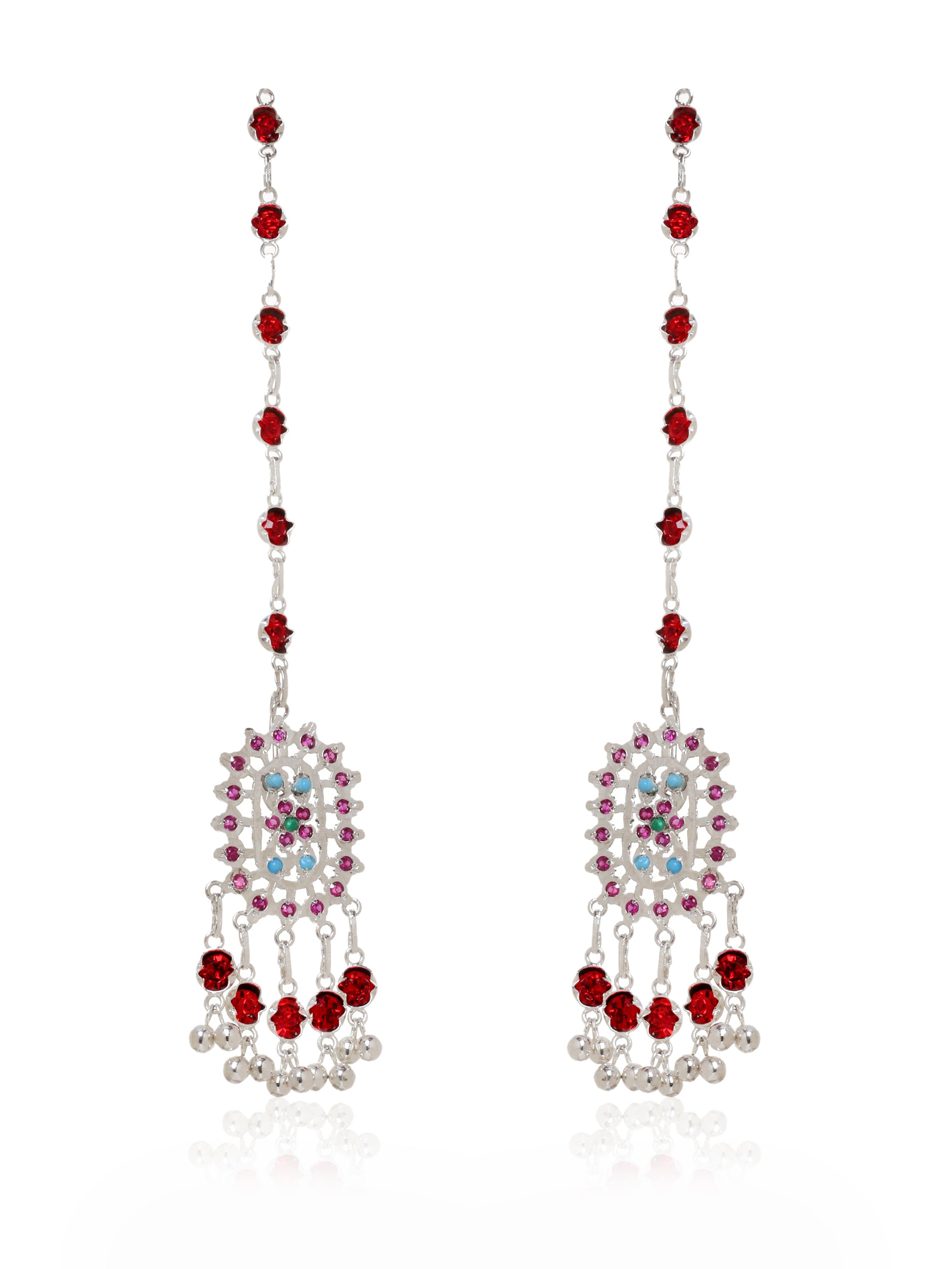 Ruba Handmade Silver Earrings