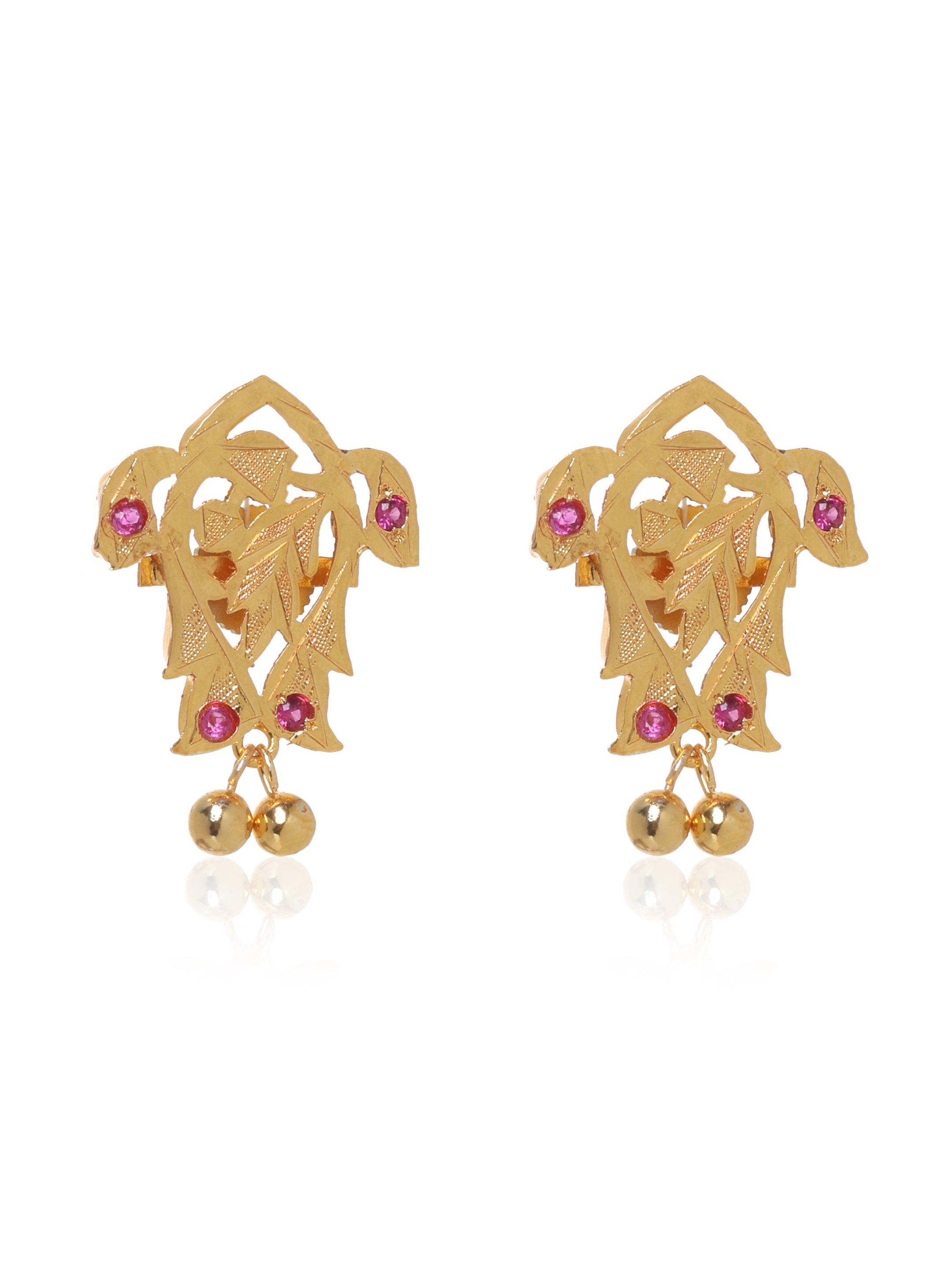 Umira Gold Tone Silver Earrings