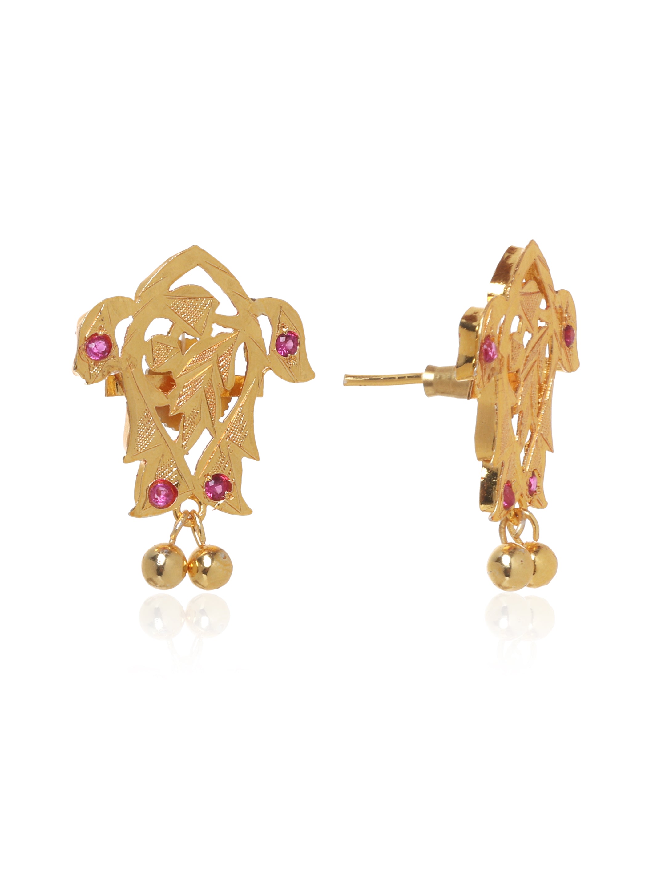 Umira Gold Tone Silver Earrings