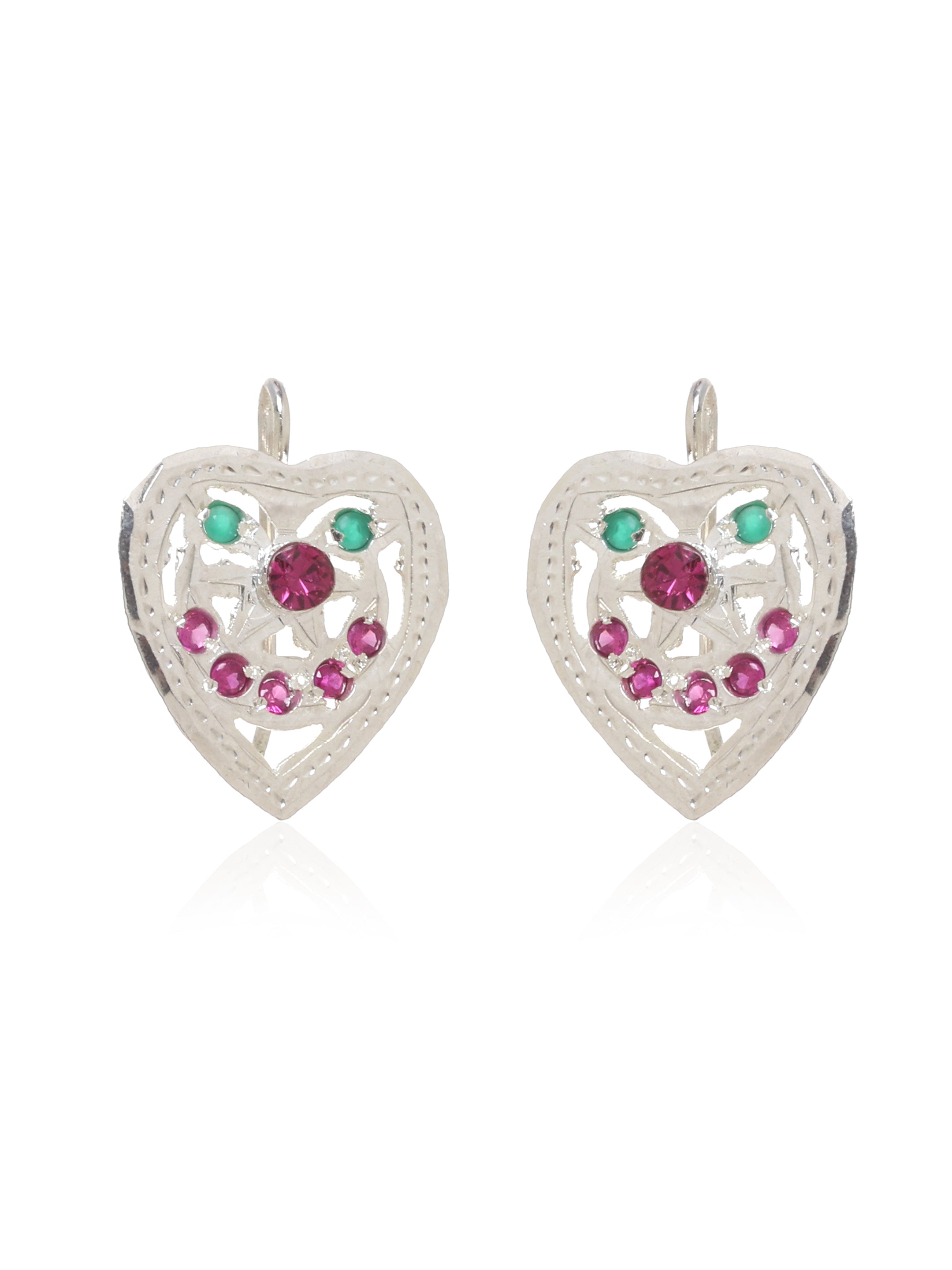 Dilruba Handmade Silver Earrings