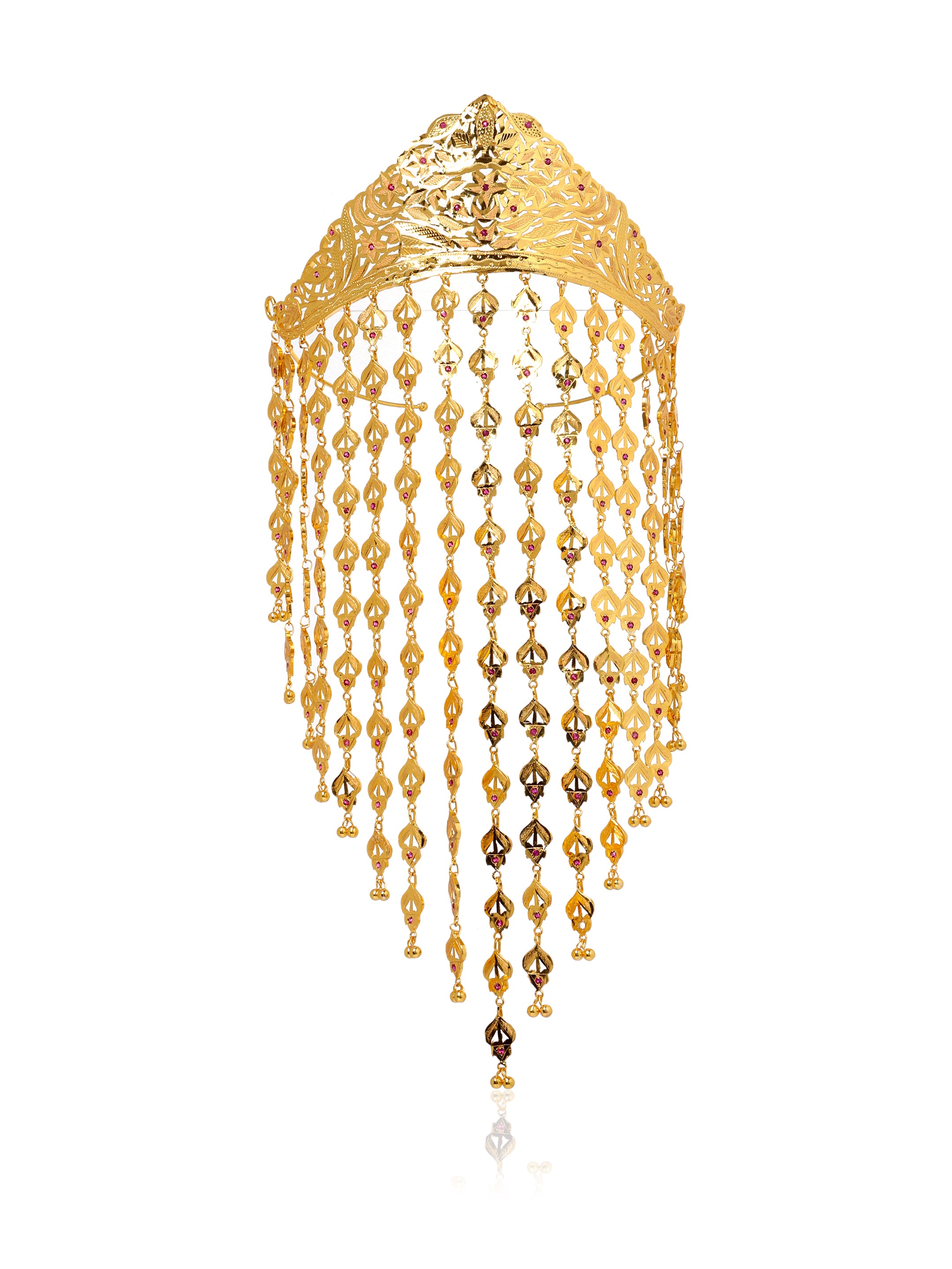 Razzi Gold Tone Silver Sehra