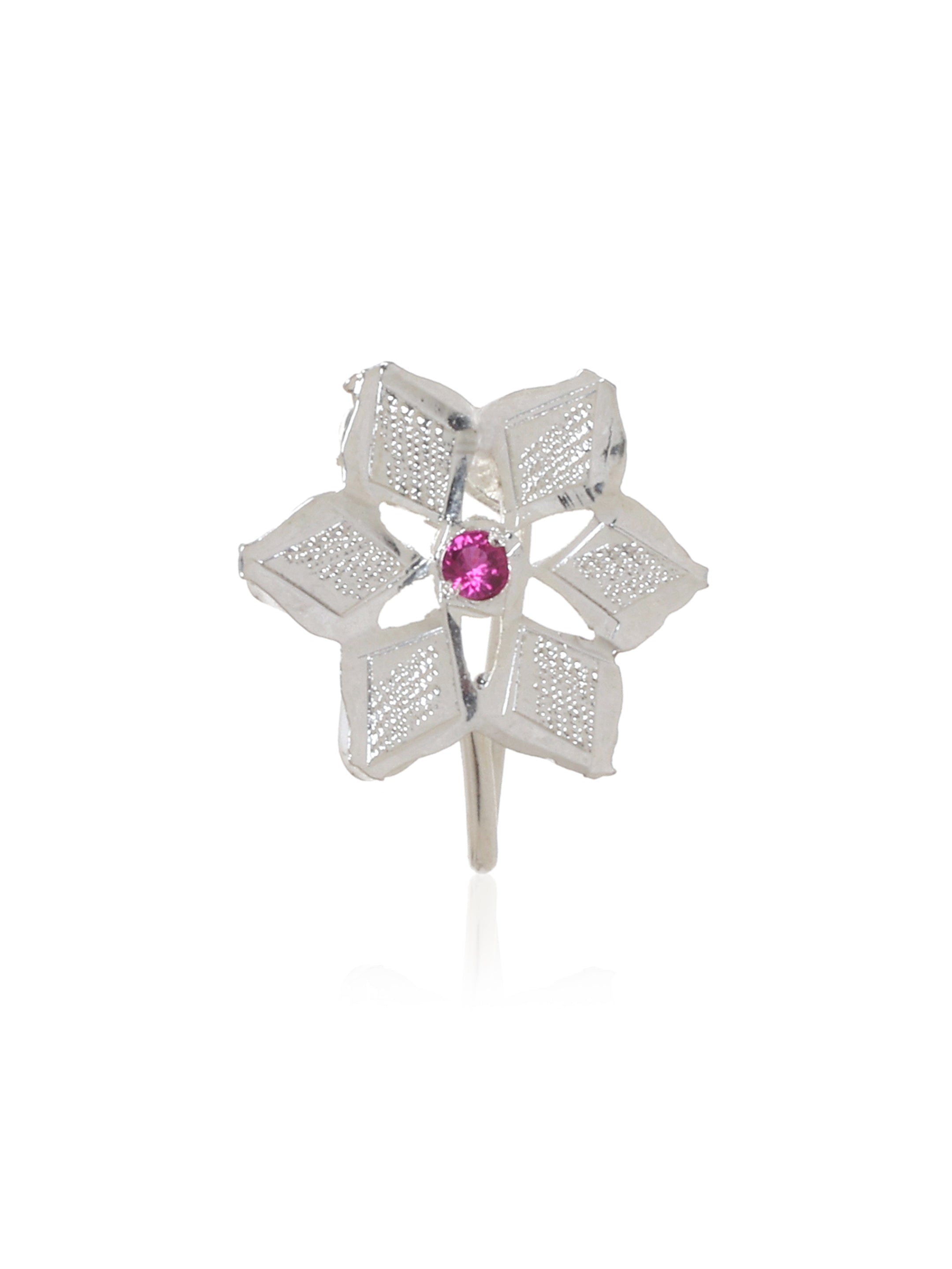 Tithi Handmade Silver Nosepin