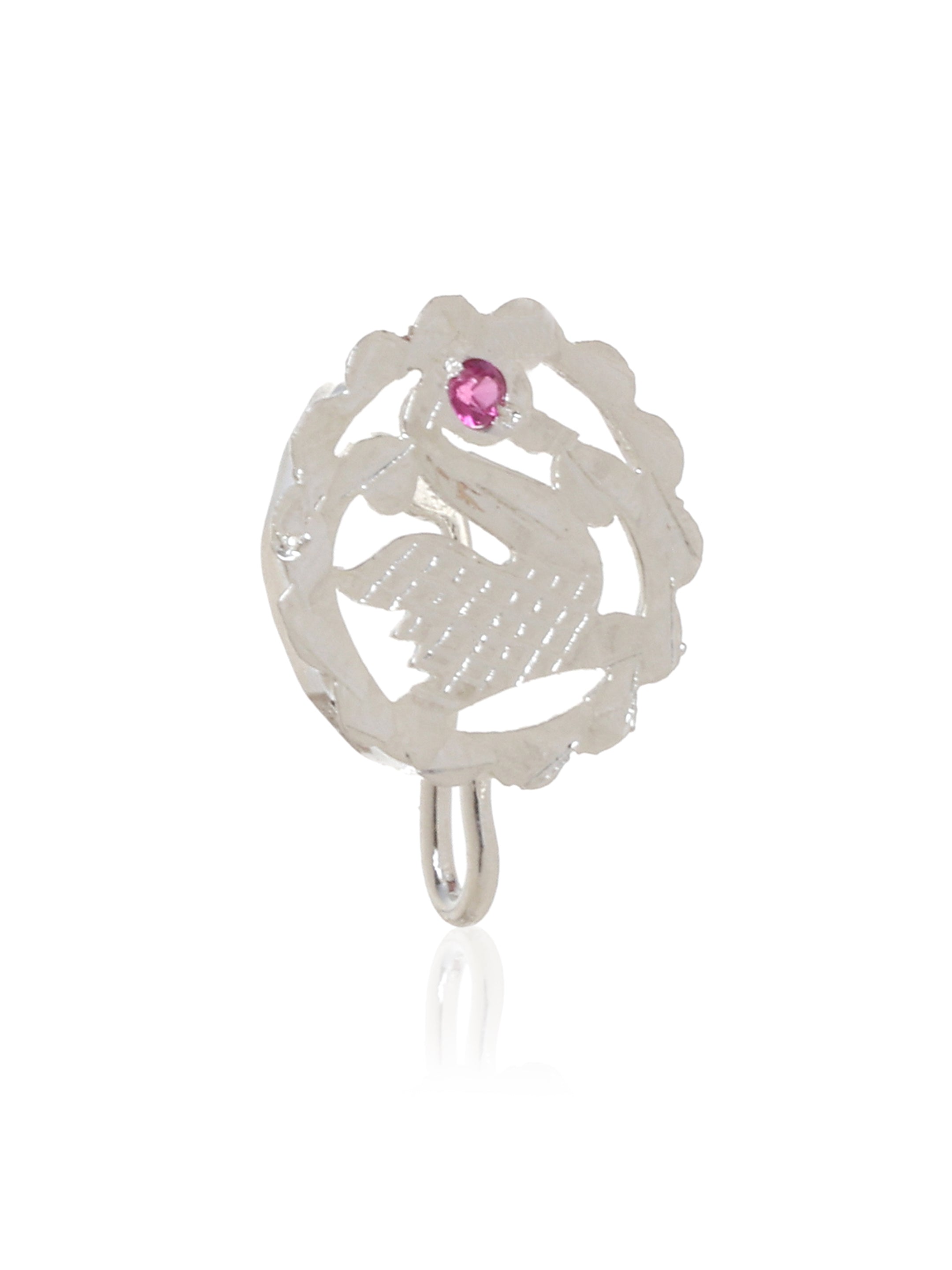 Hemani Handmade Silver Nosepin