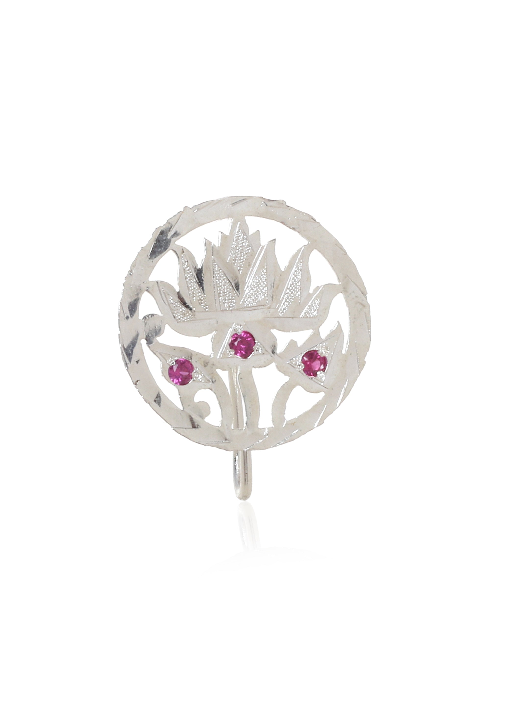 Amara Handmade Silver Nosepin