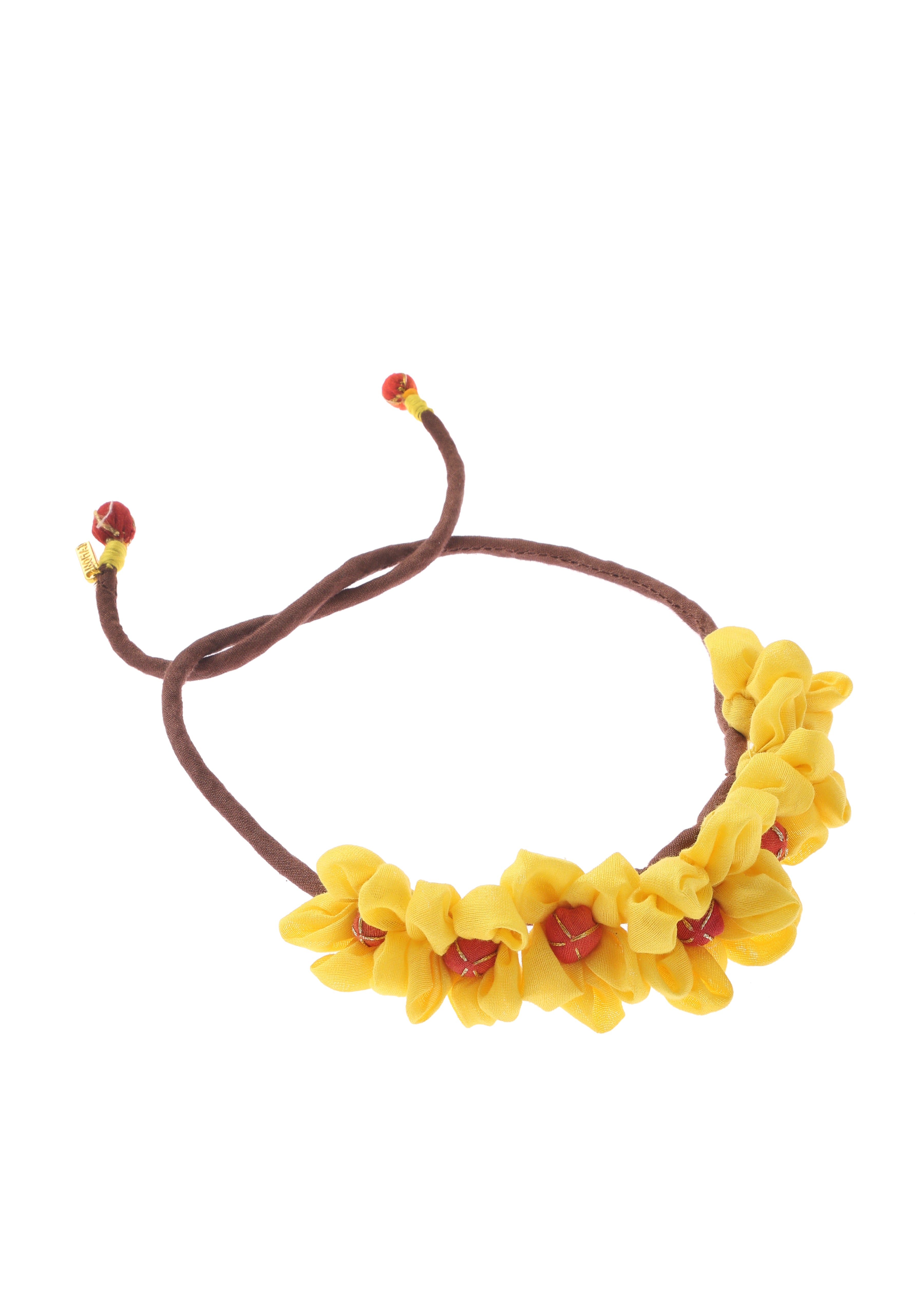 Sarod Yellow Flower Gajra