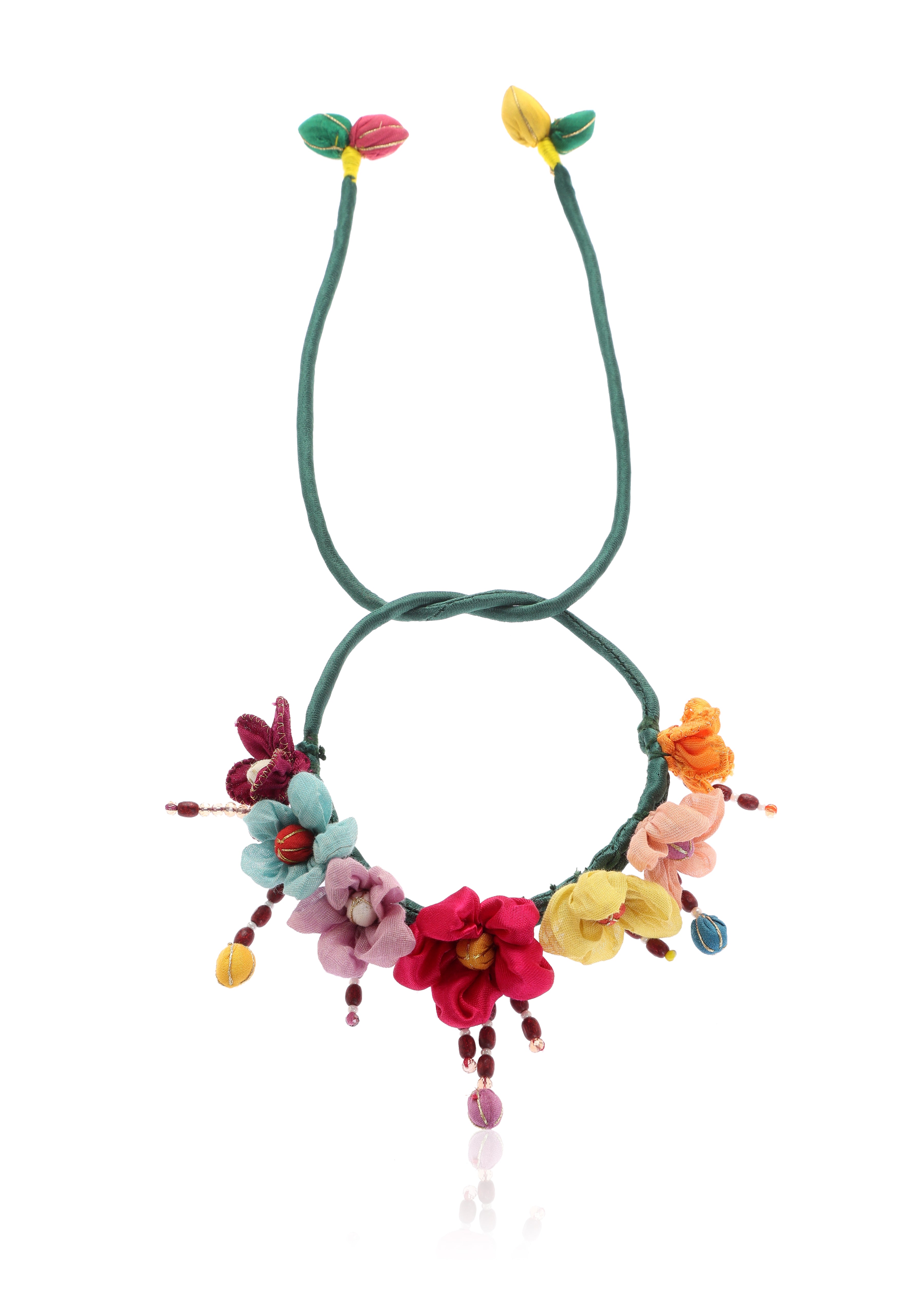 Satrangi Floral Necklace