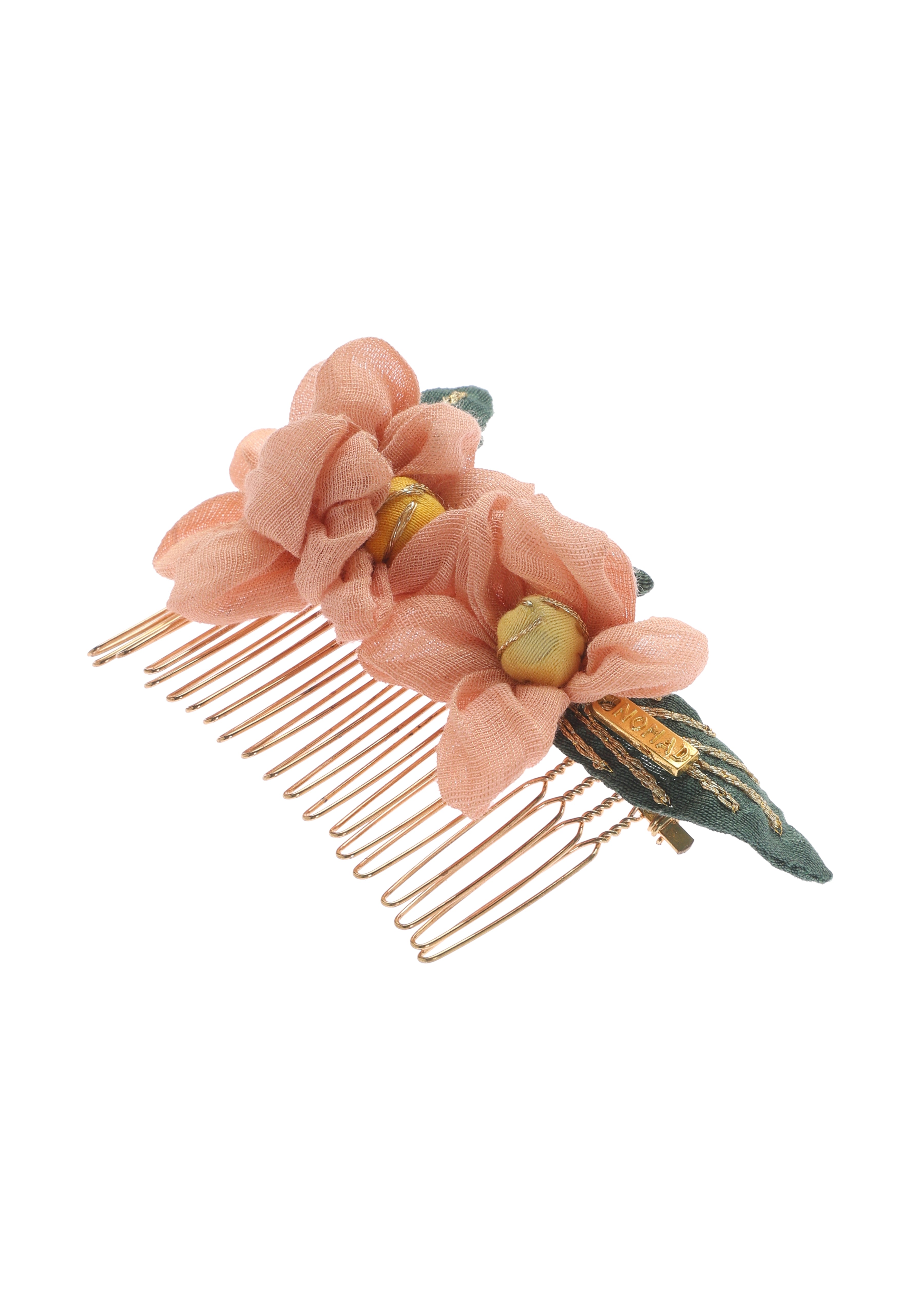 Prunus Blossom Floral Comb Clip