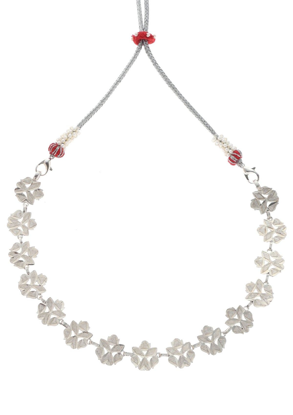 Nazia Silver Necklace