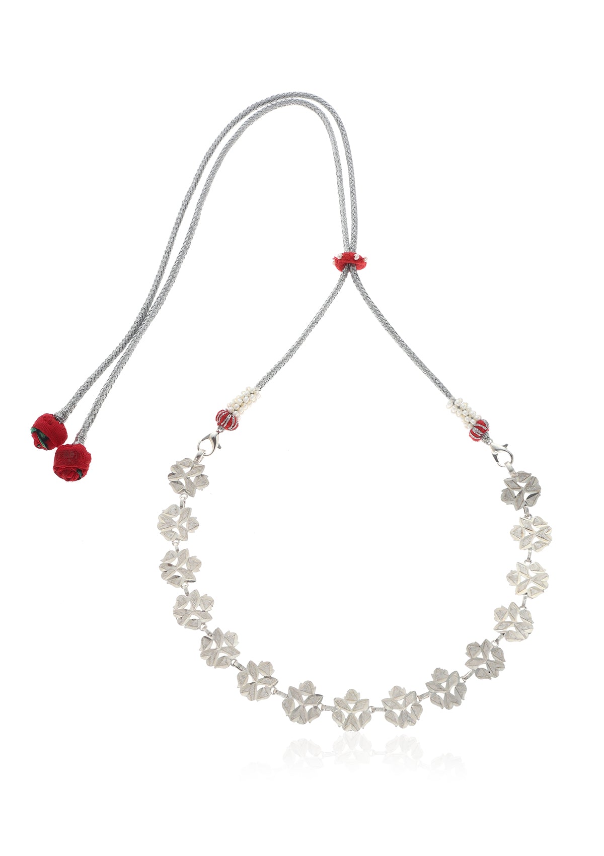 Nazia Silver Necklace