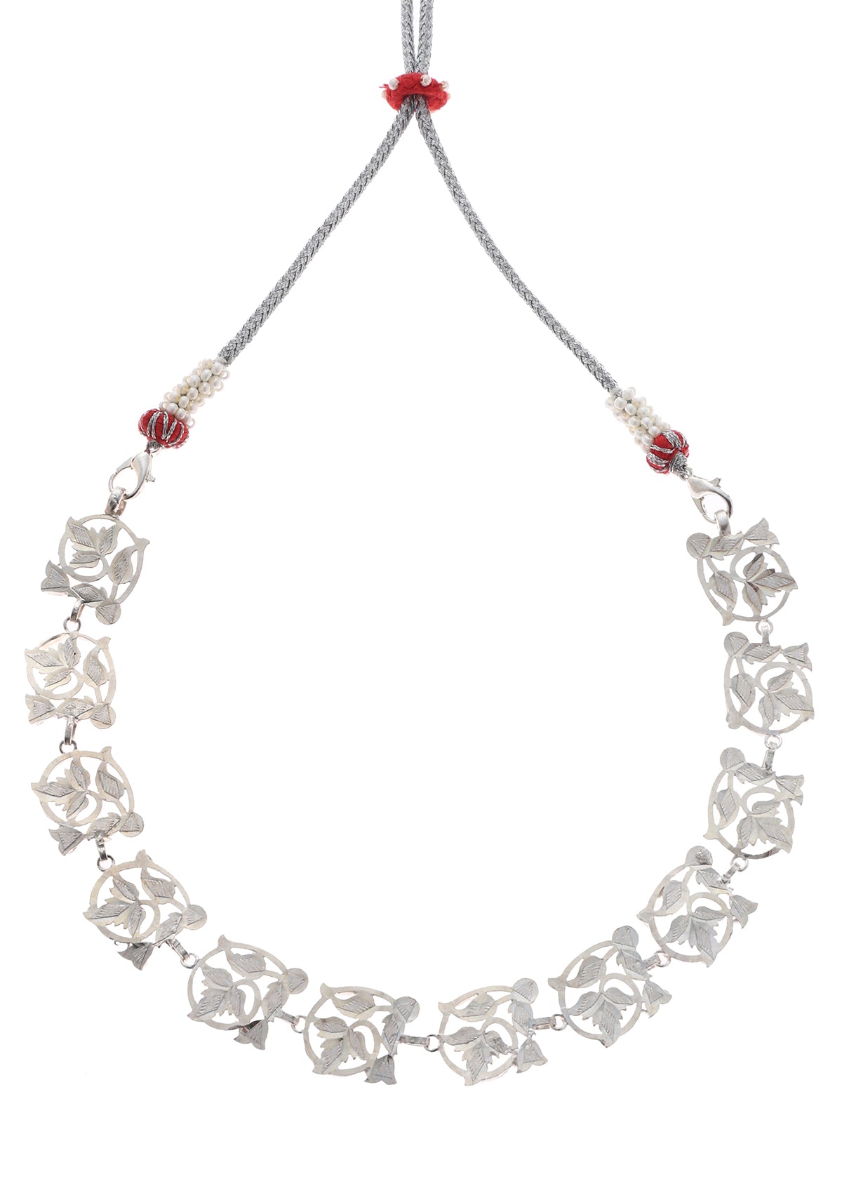 Nirvi Silver Necklace