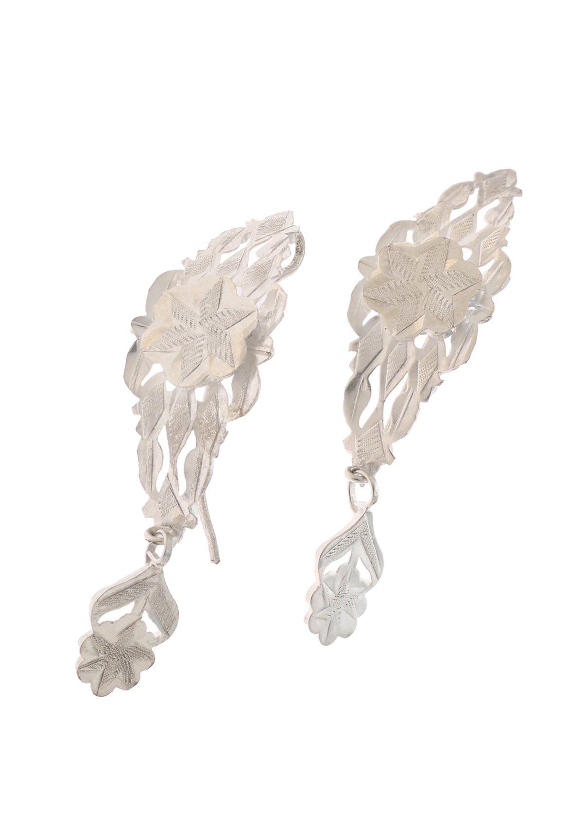 Aarti Silver Earrings