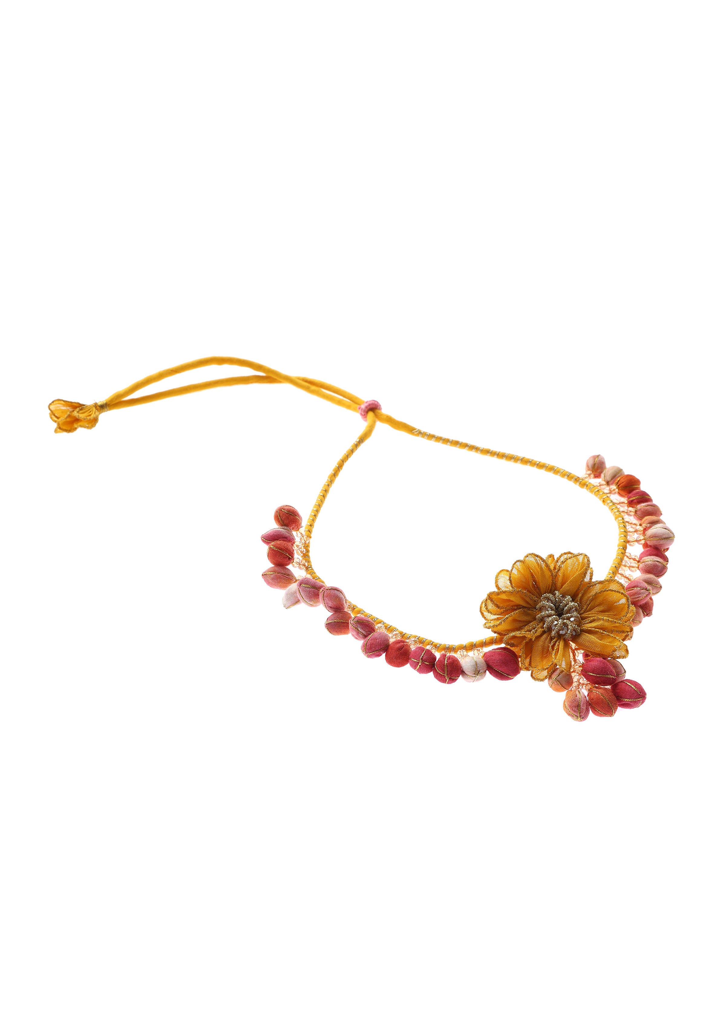 Amaltas Floral Necklace