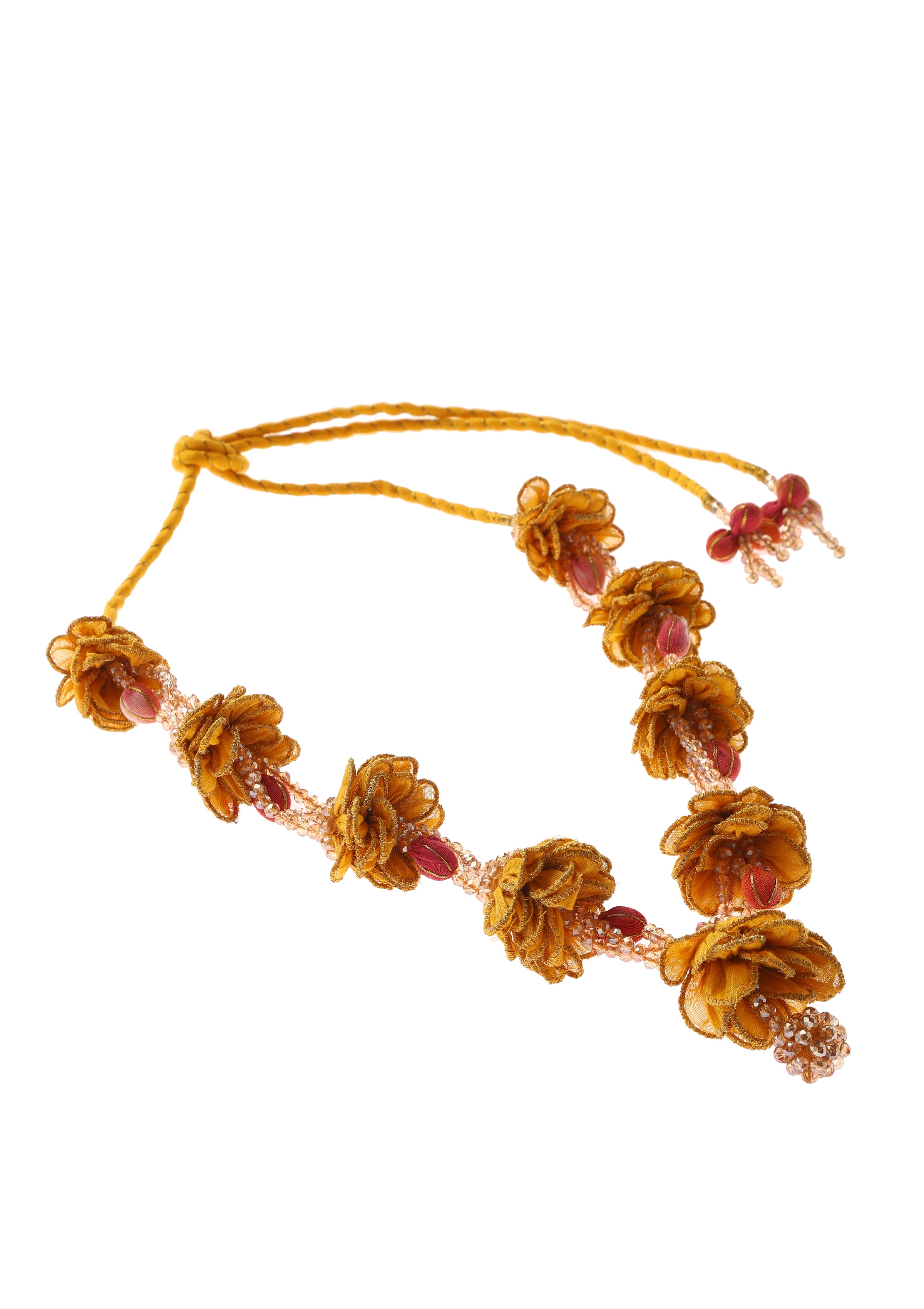 Amaltas Floral Long Necklace