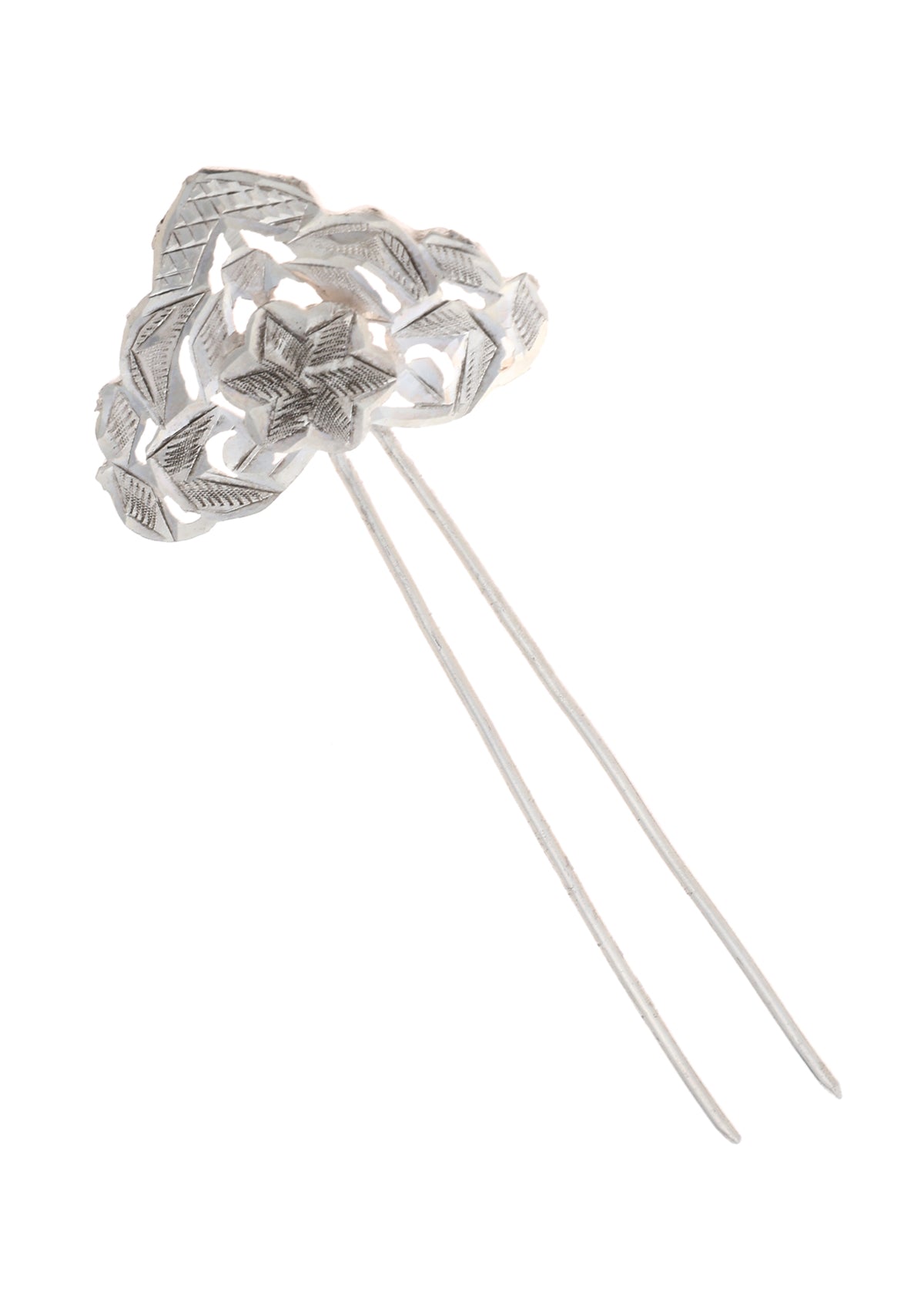 Nalini Silver Hairpin