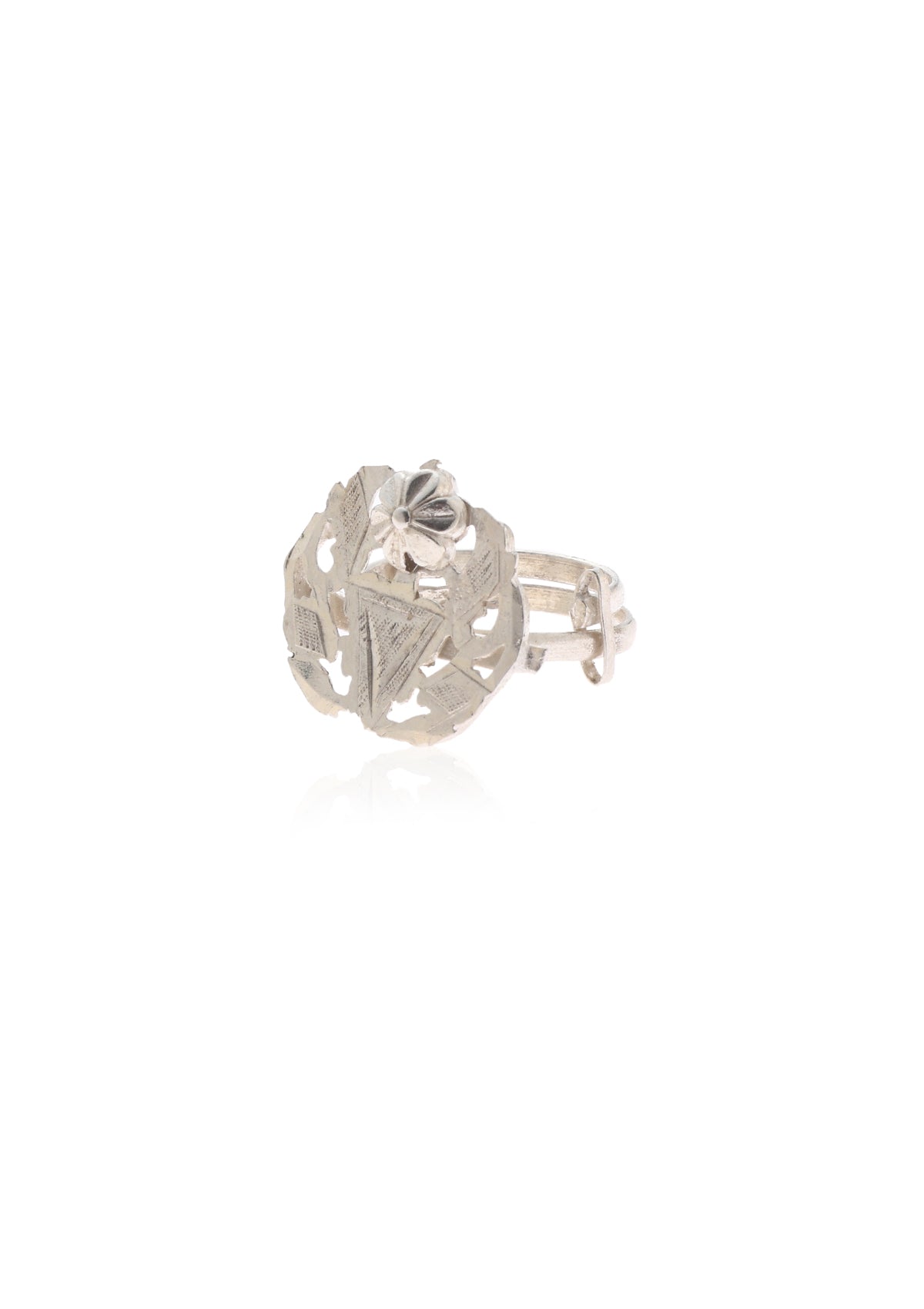 Nanda Handmade Silver Ring