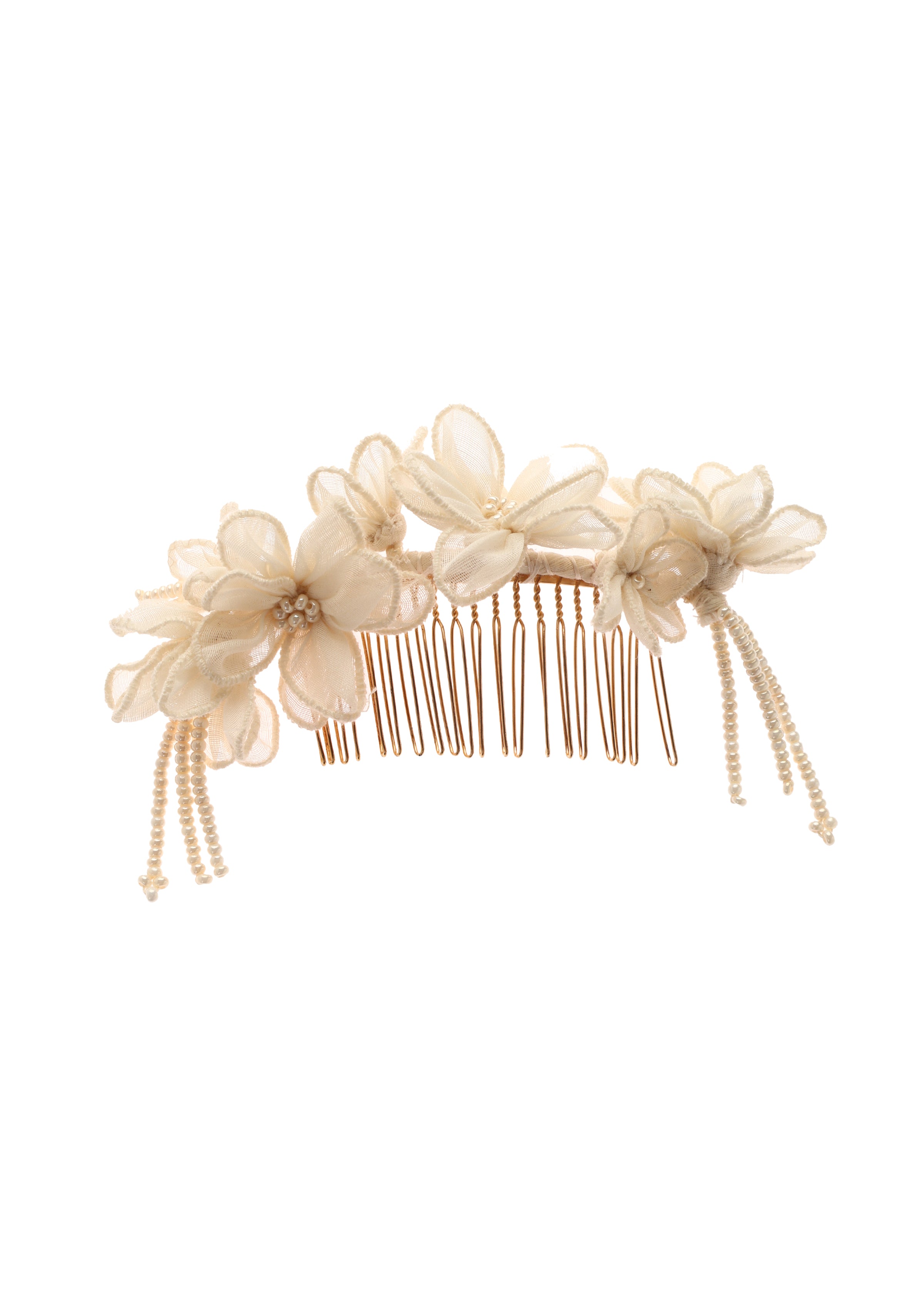 Bulan Flower Comb Clip