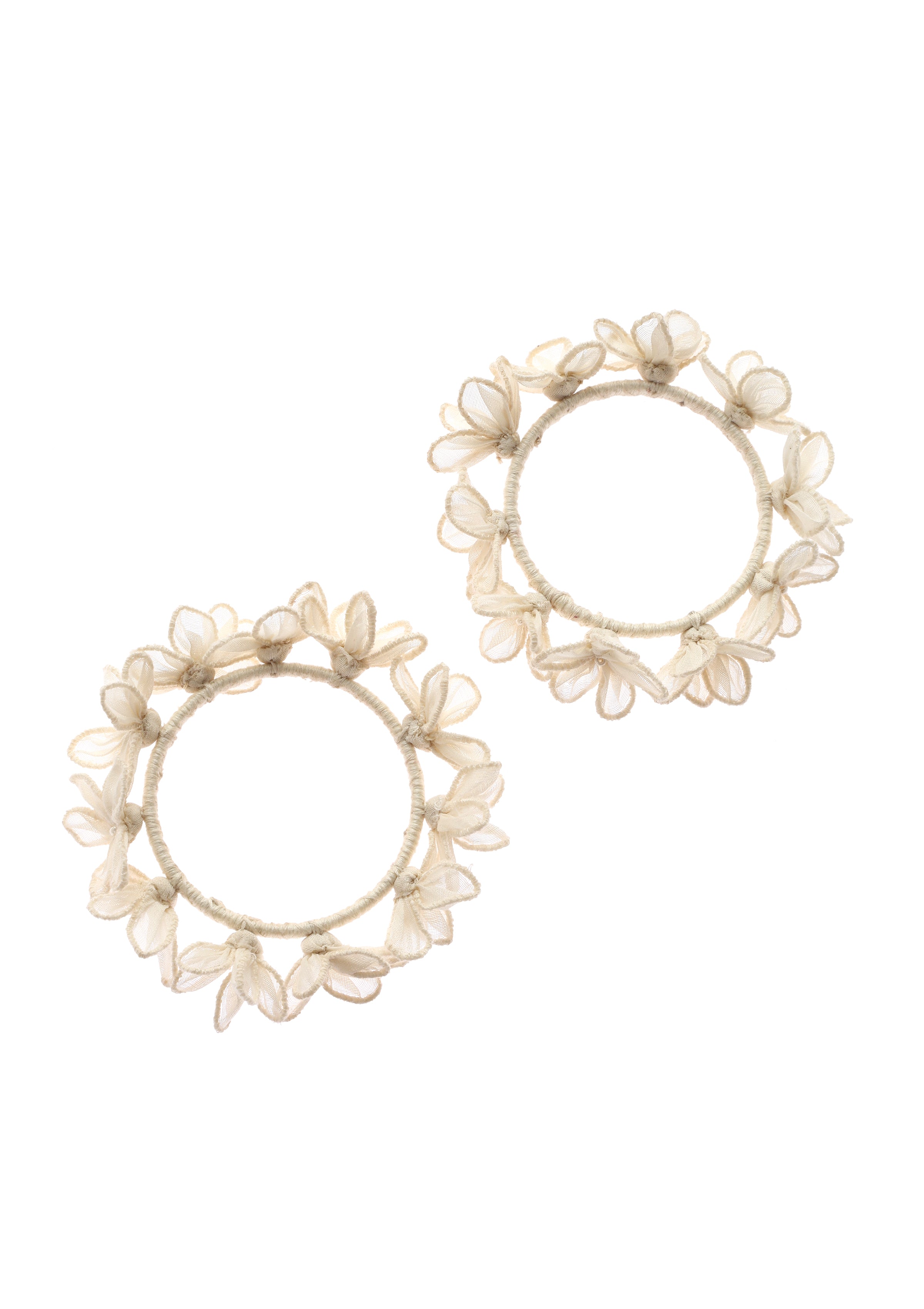 Bulan Floral Bangle - Set of 2