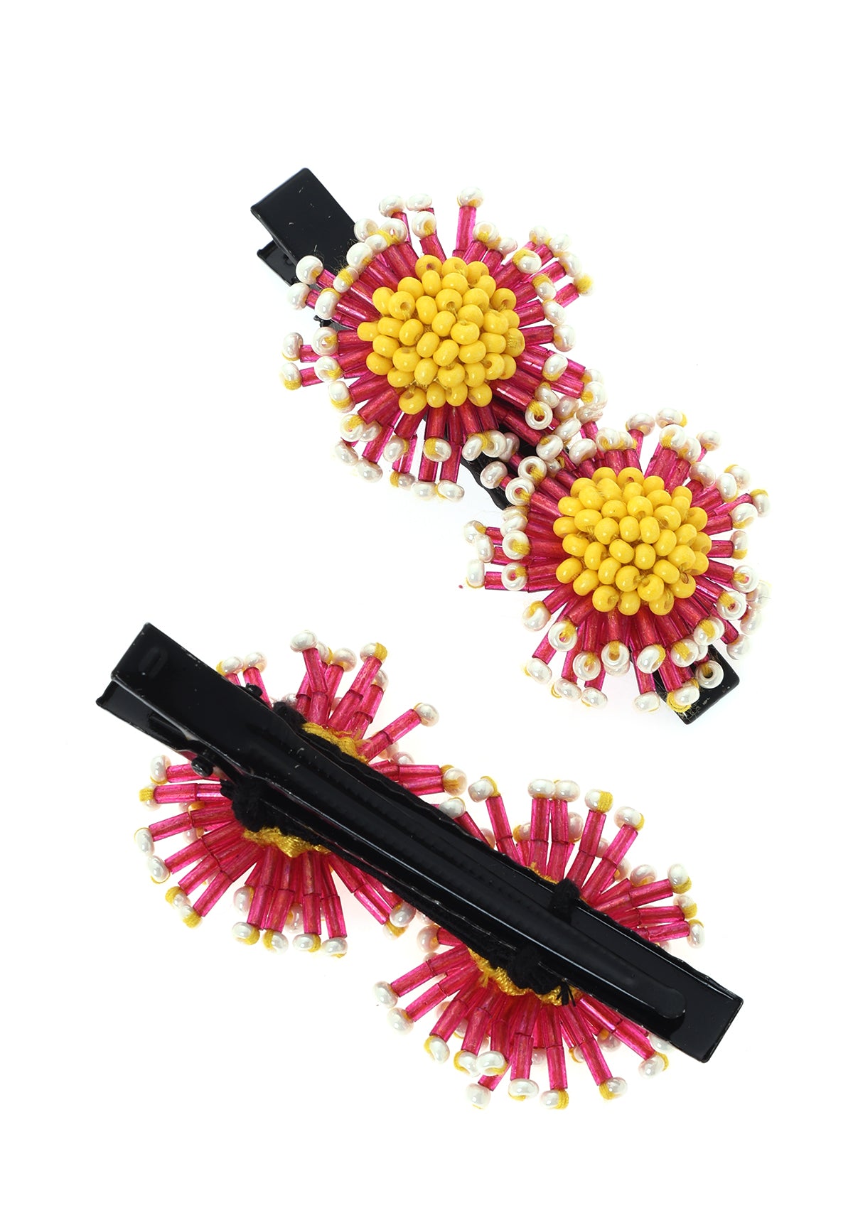 Mimosa Floral Clips