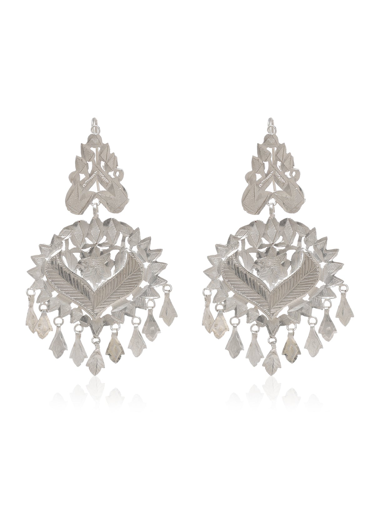 Kalpana Silver Earrings