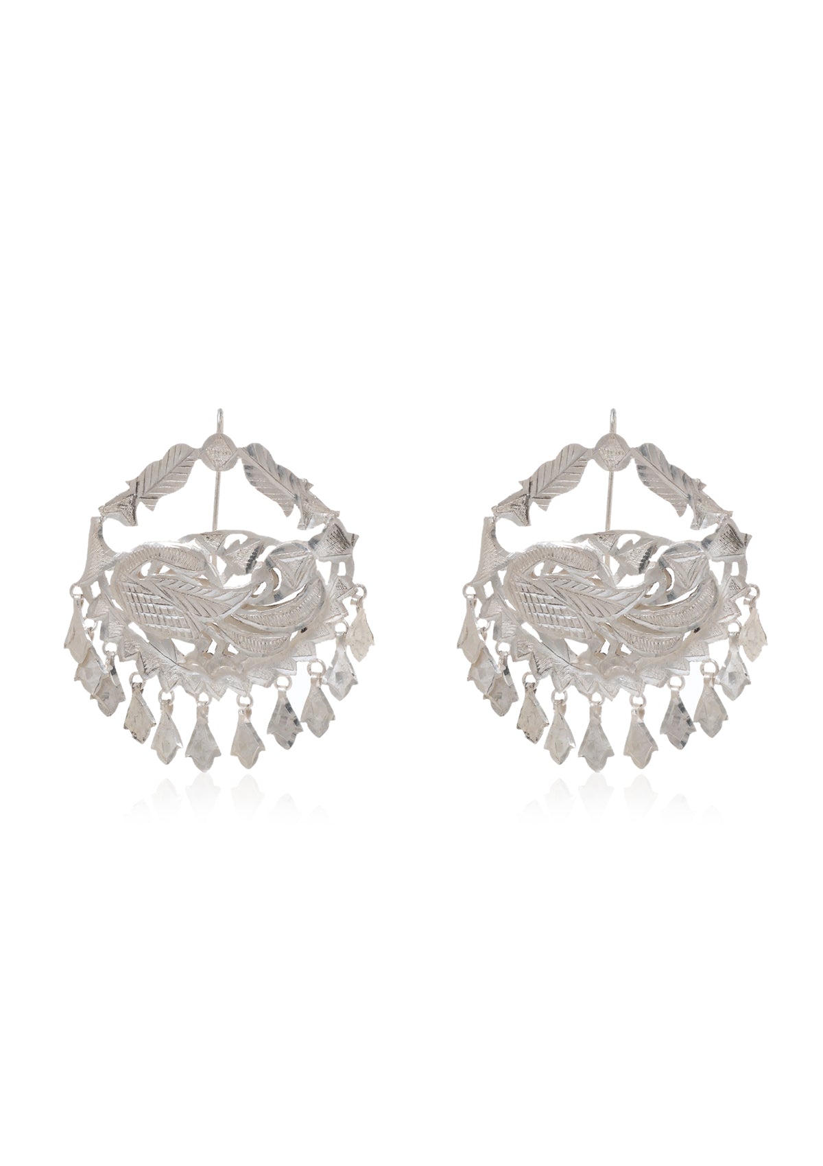 Nakshatra Silver Earrings