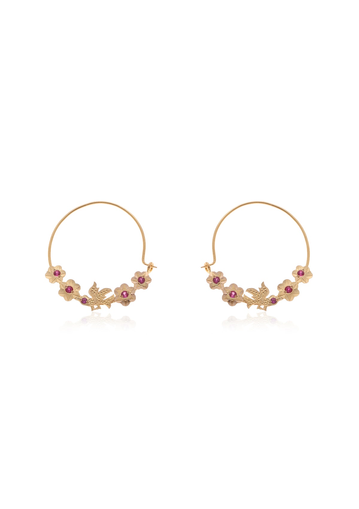 Uma Gold Earrings