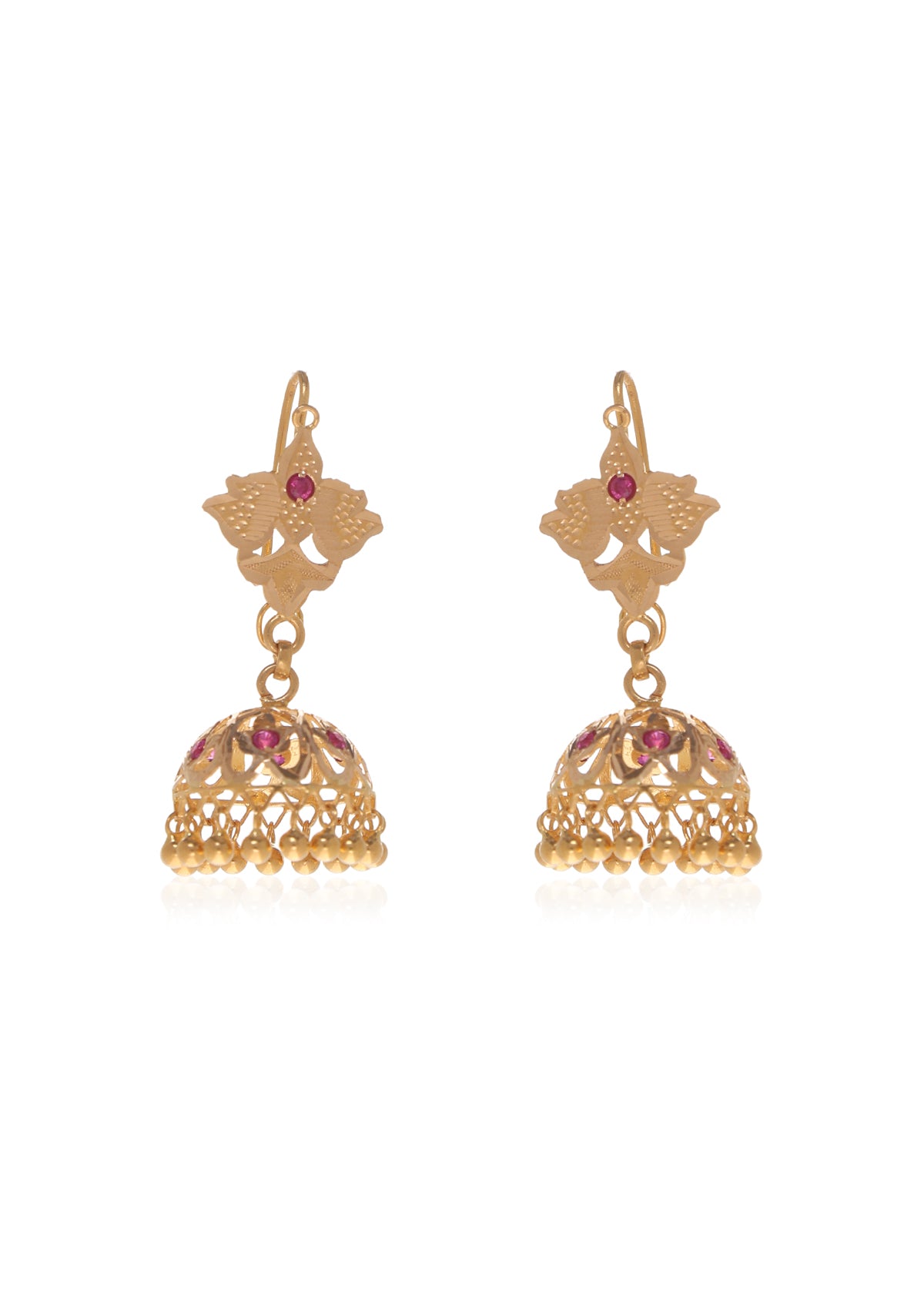 Yashomati Gold Earrings