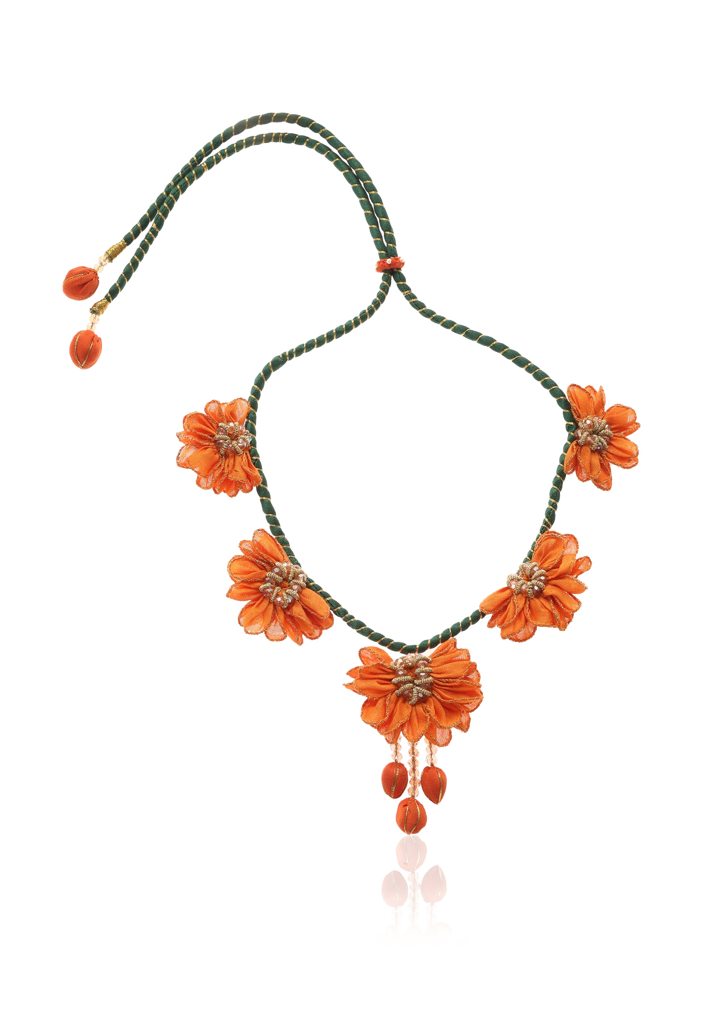 Narangi Floral Necklace