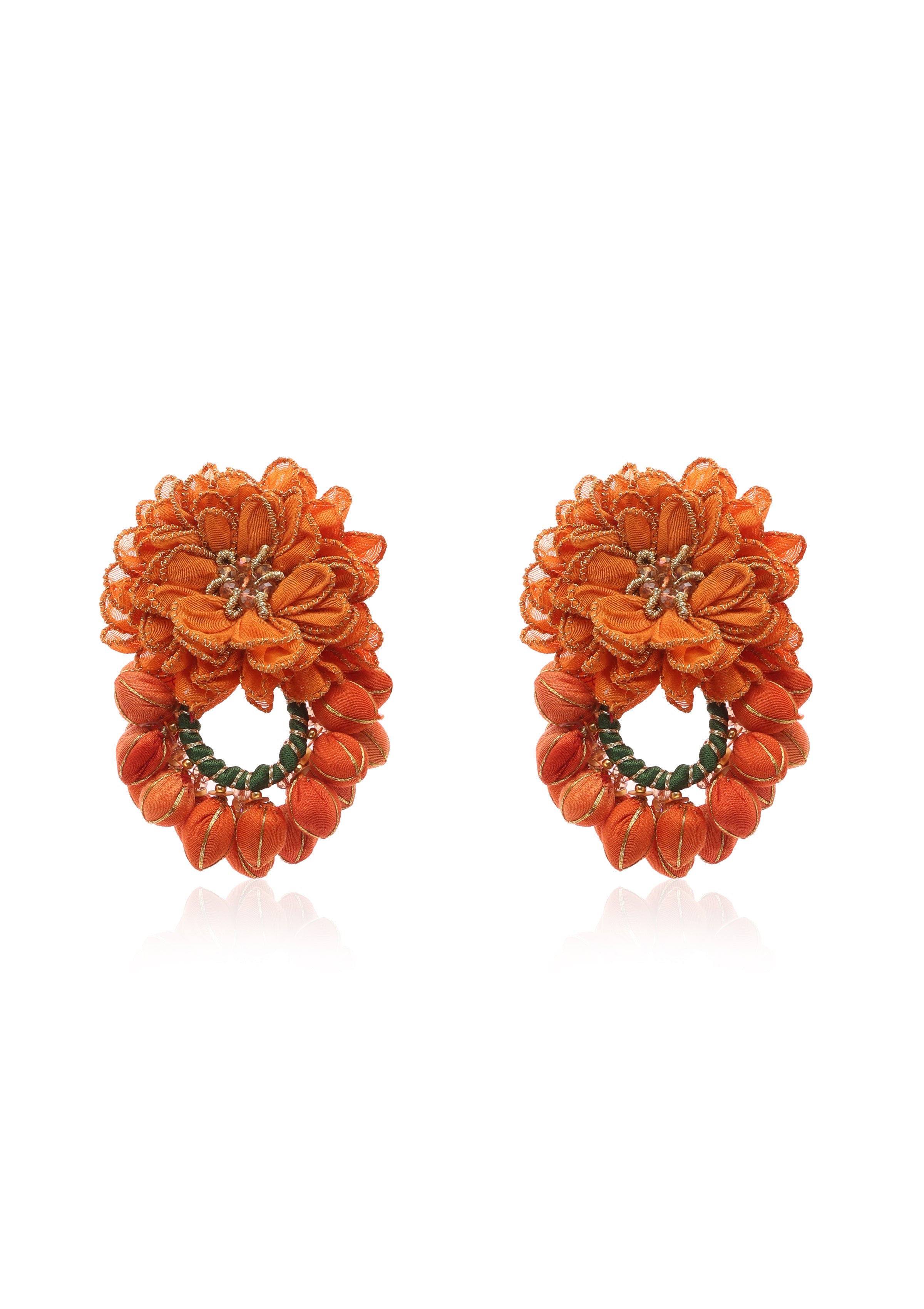 Narangi Floral Earrings