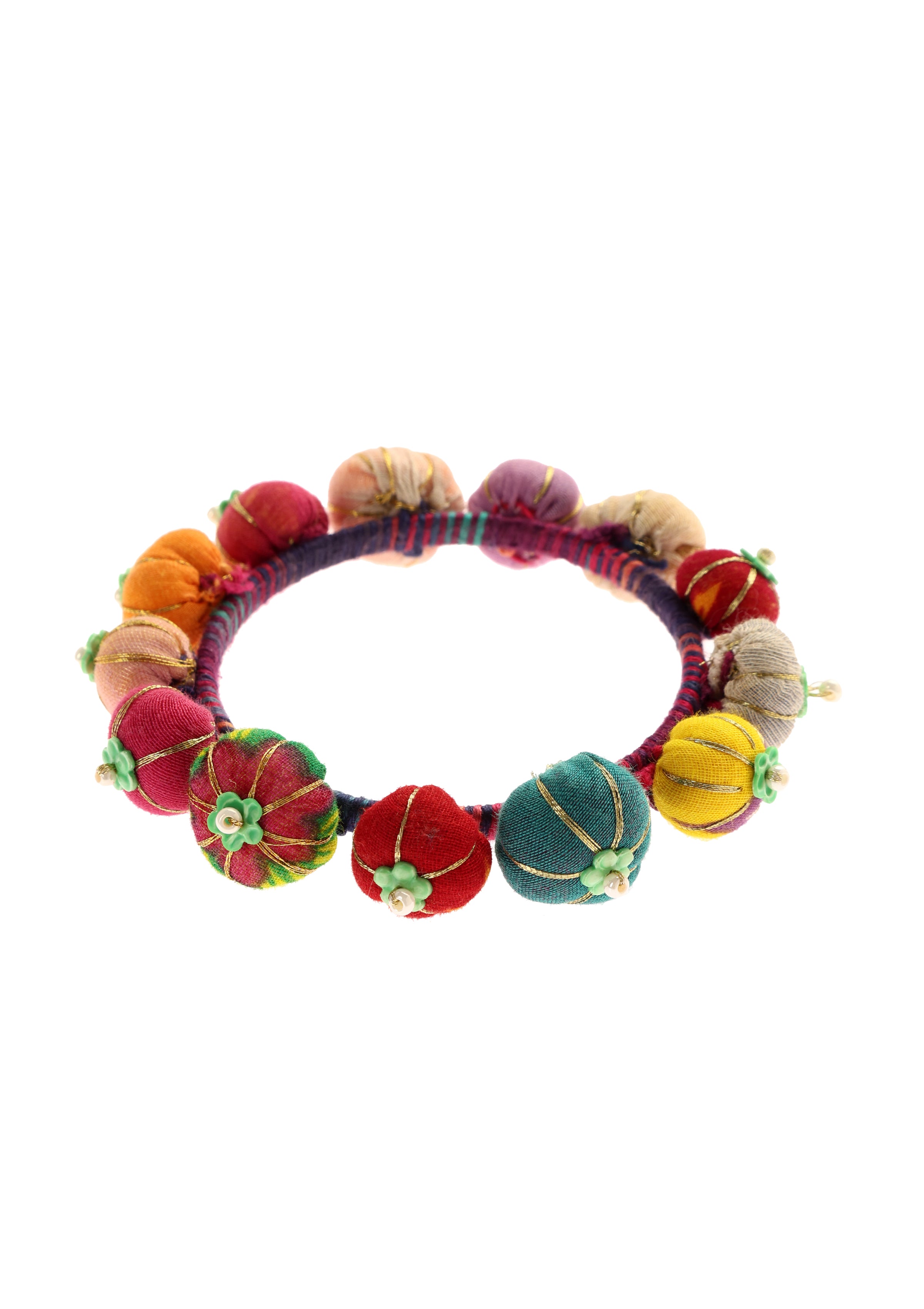 Plum Floral Bangle