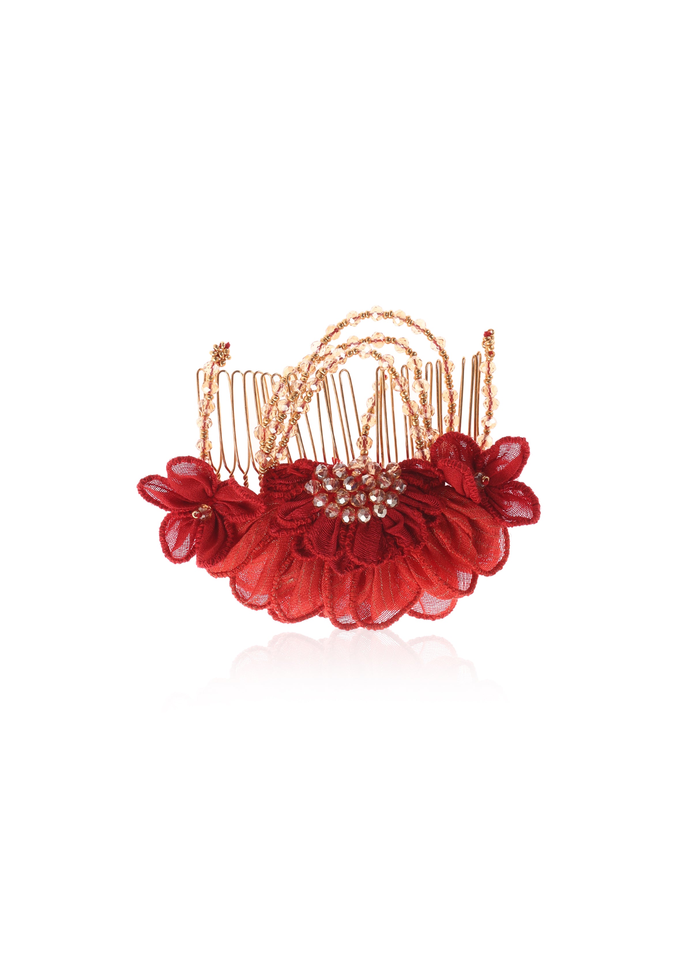 Chandra Floral Comb Clip