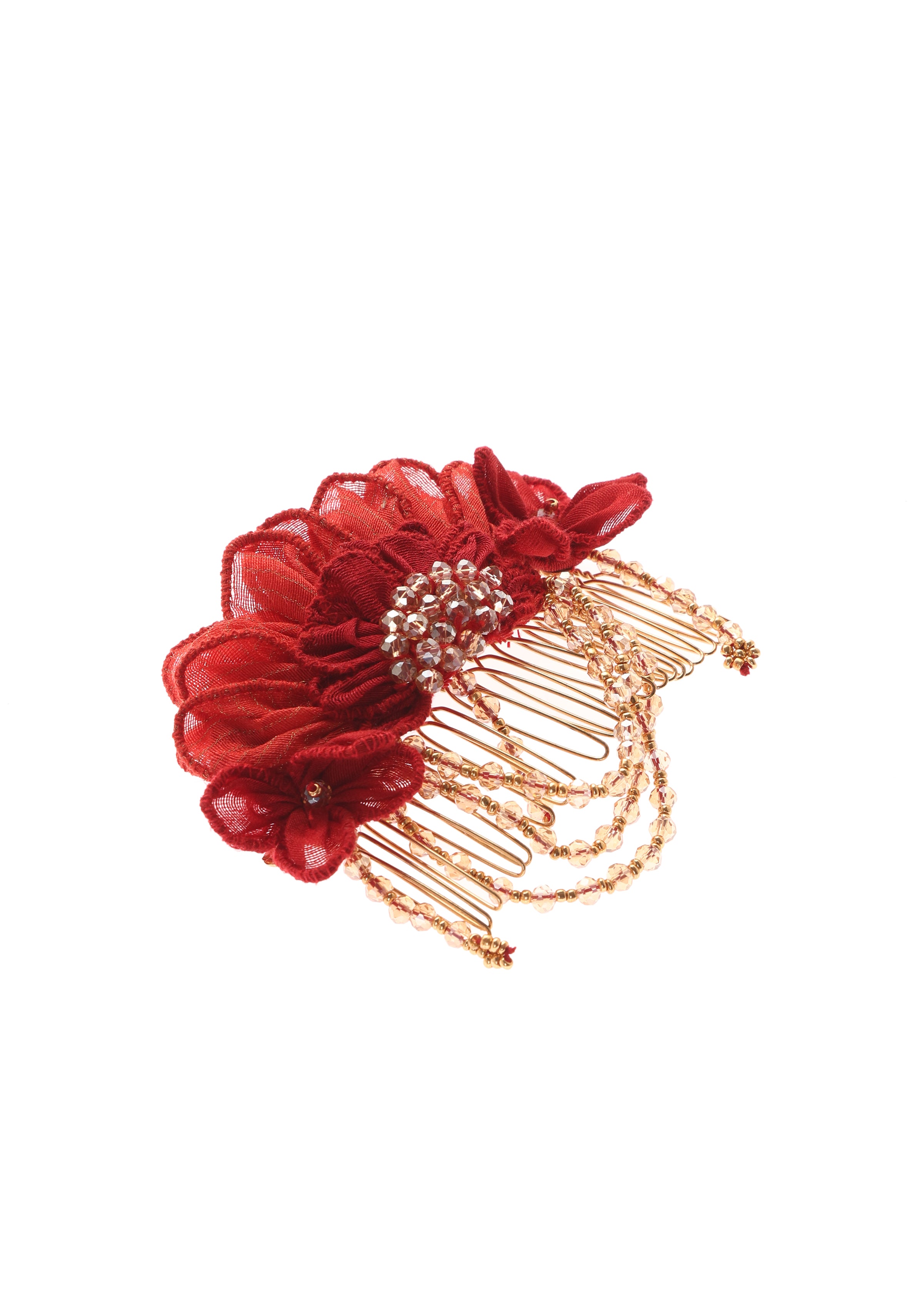 Chandra Floral Comb Clip