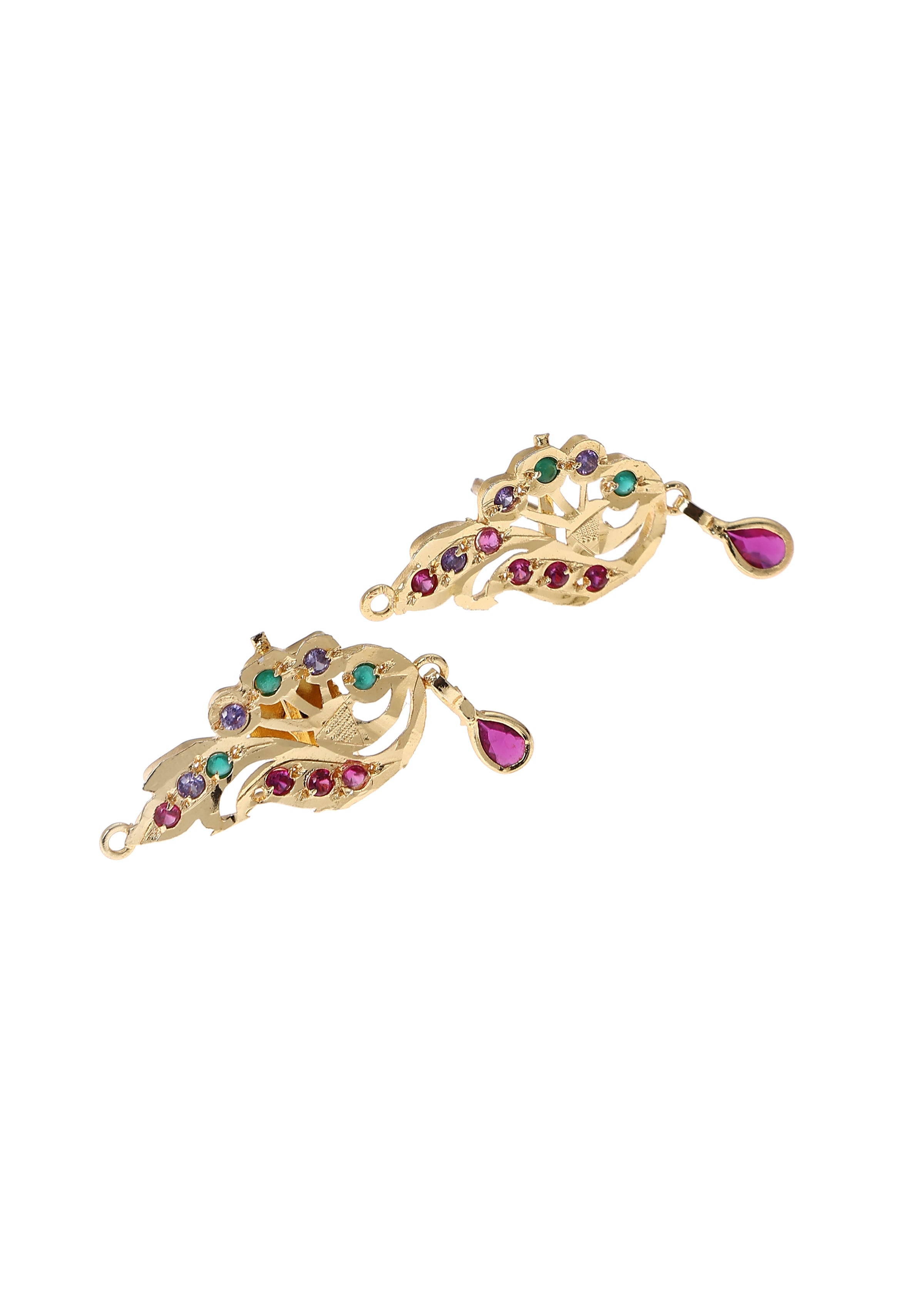 Moori Gold Tone Silver Earrings