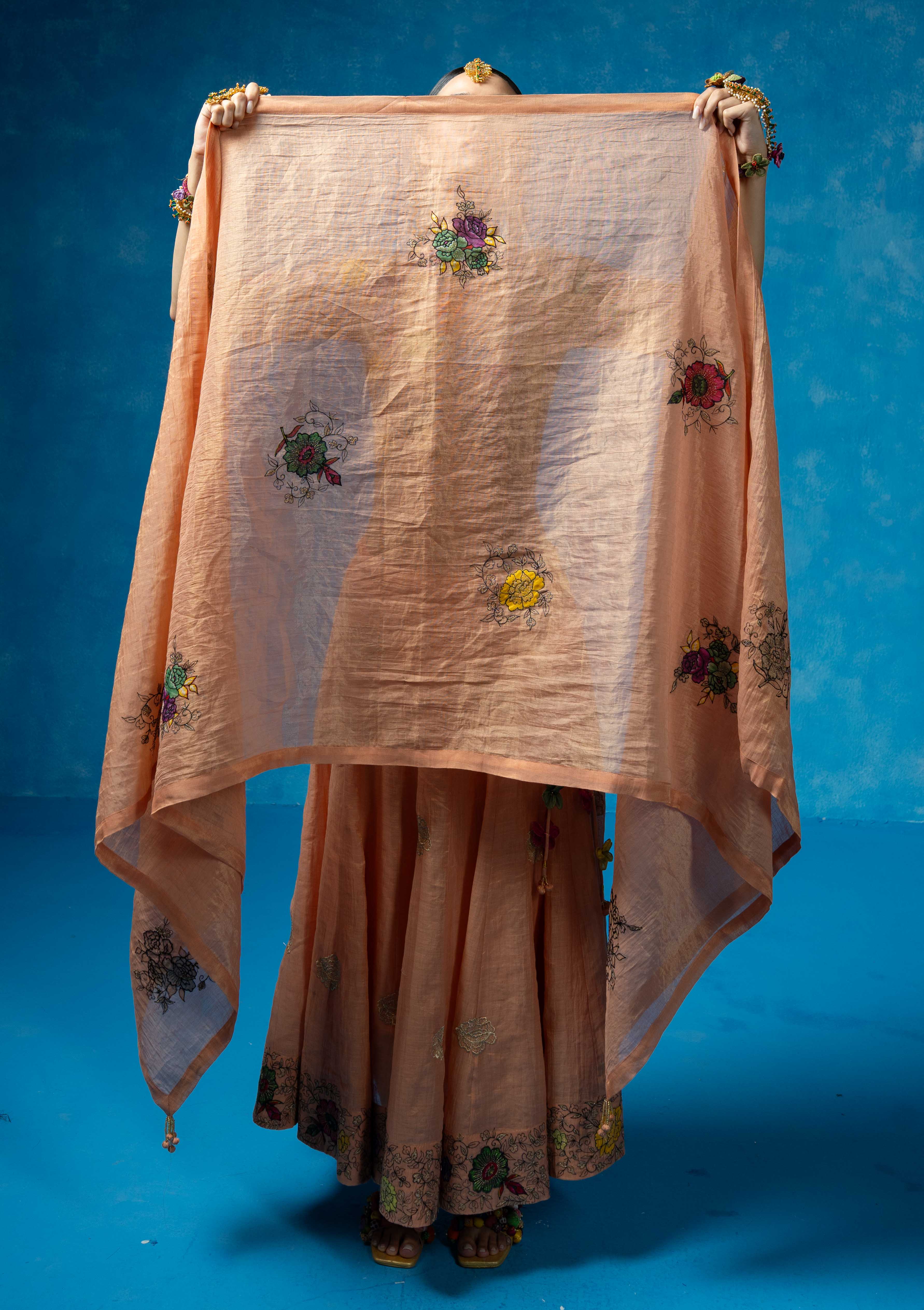 Indri Tissue Dupatta
