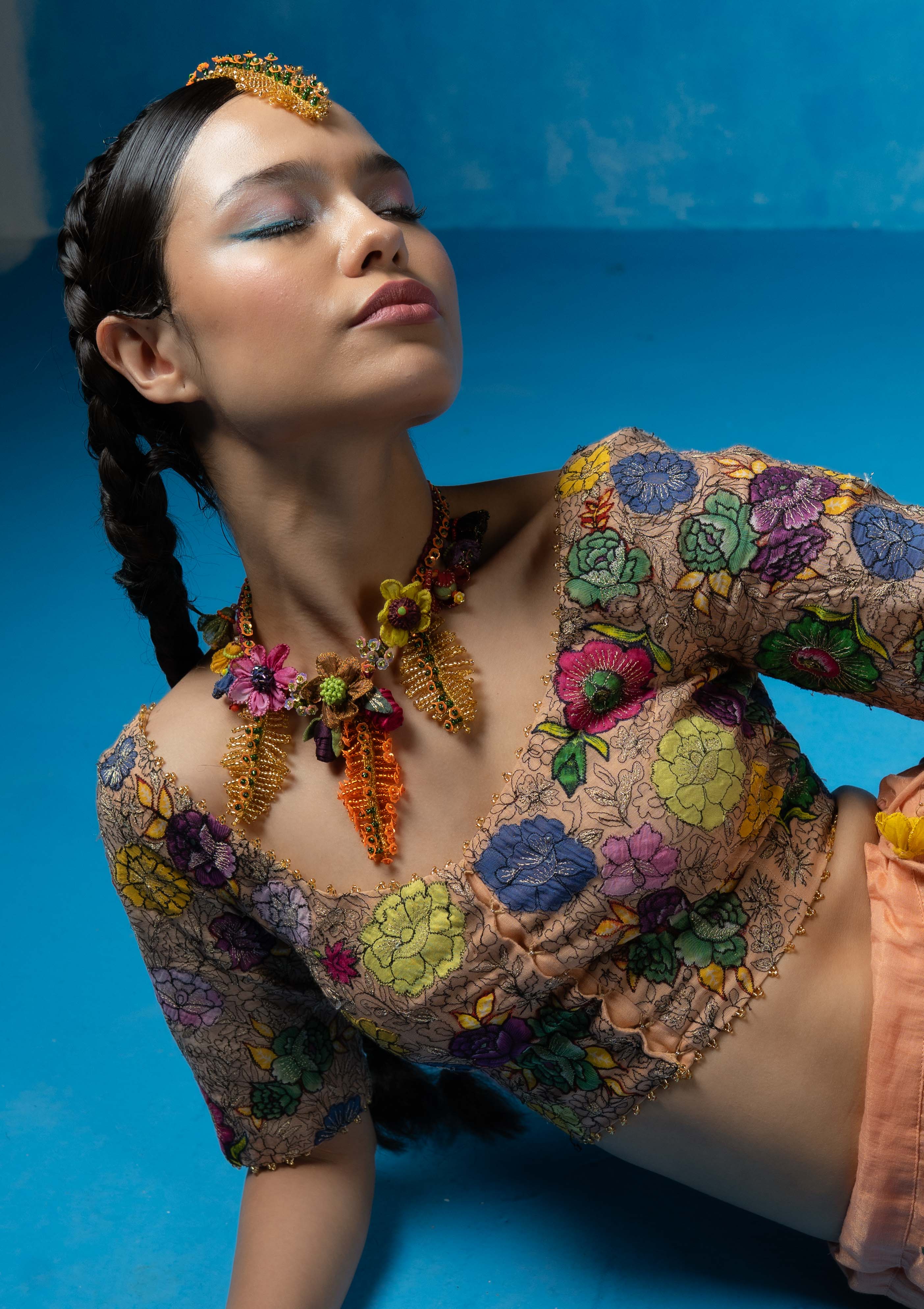 Indri Chanderi Blouse
