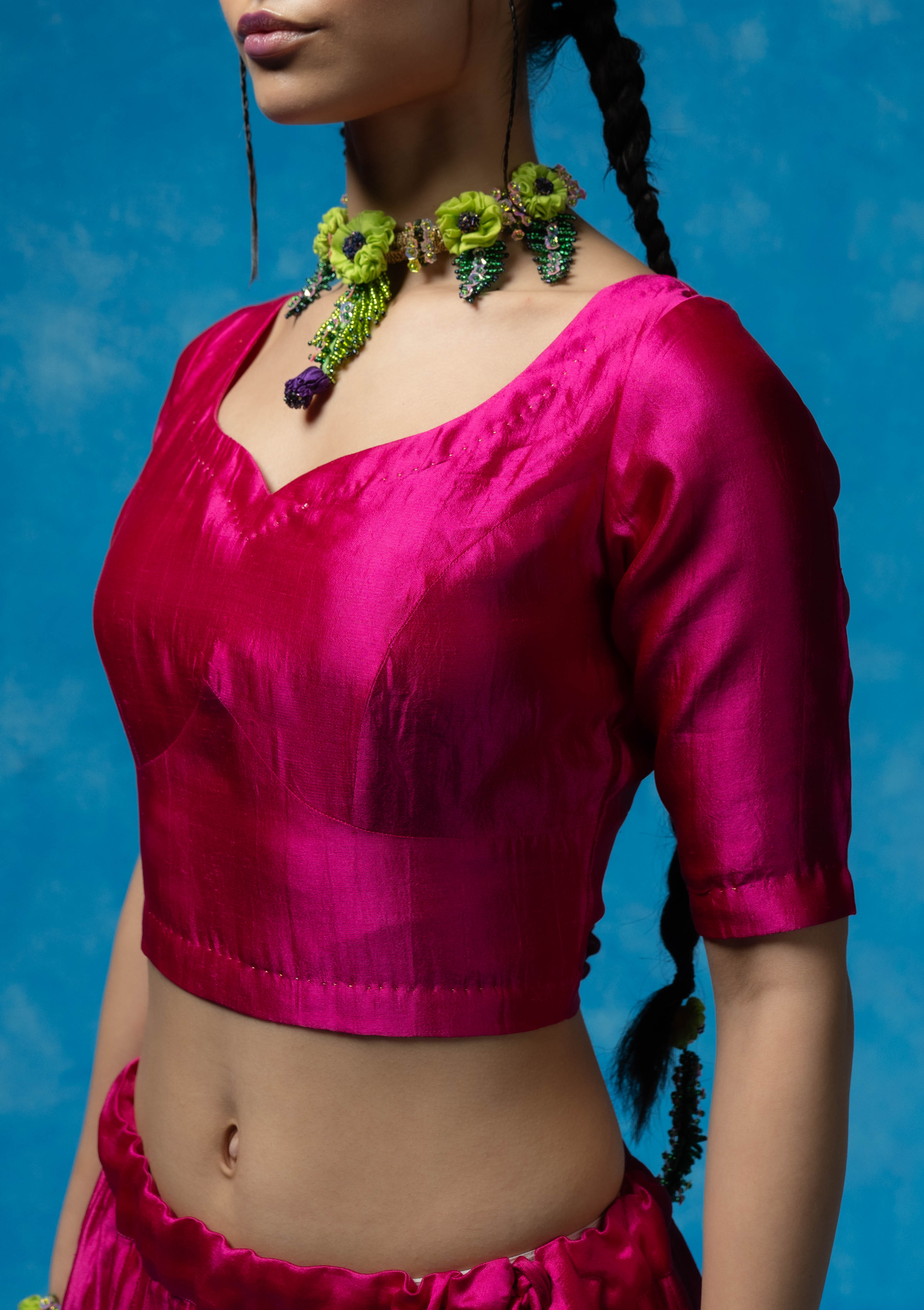 Rubab Silk Skirt