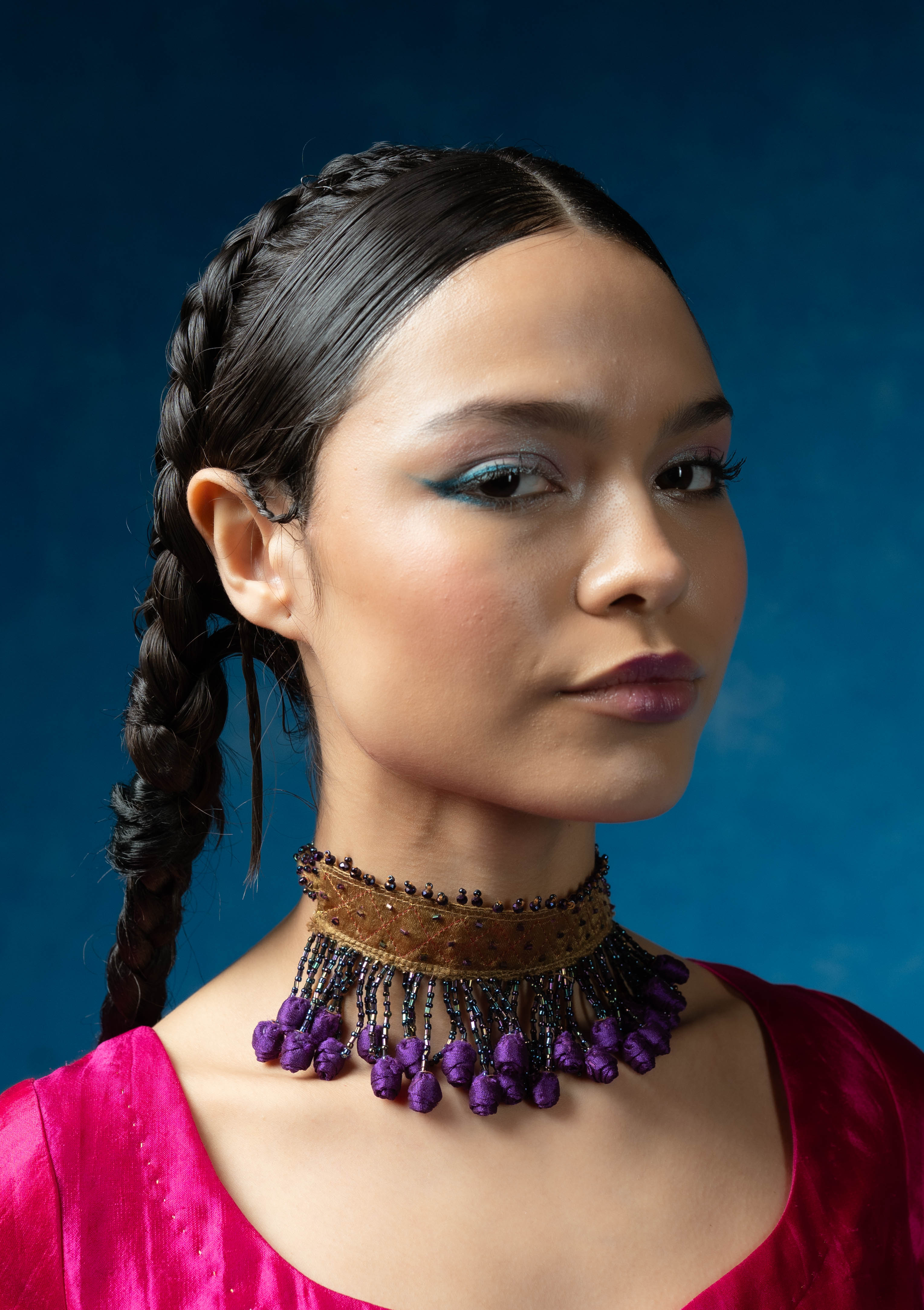 Kanchan Gulab Necklace