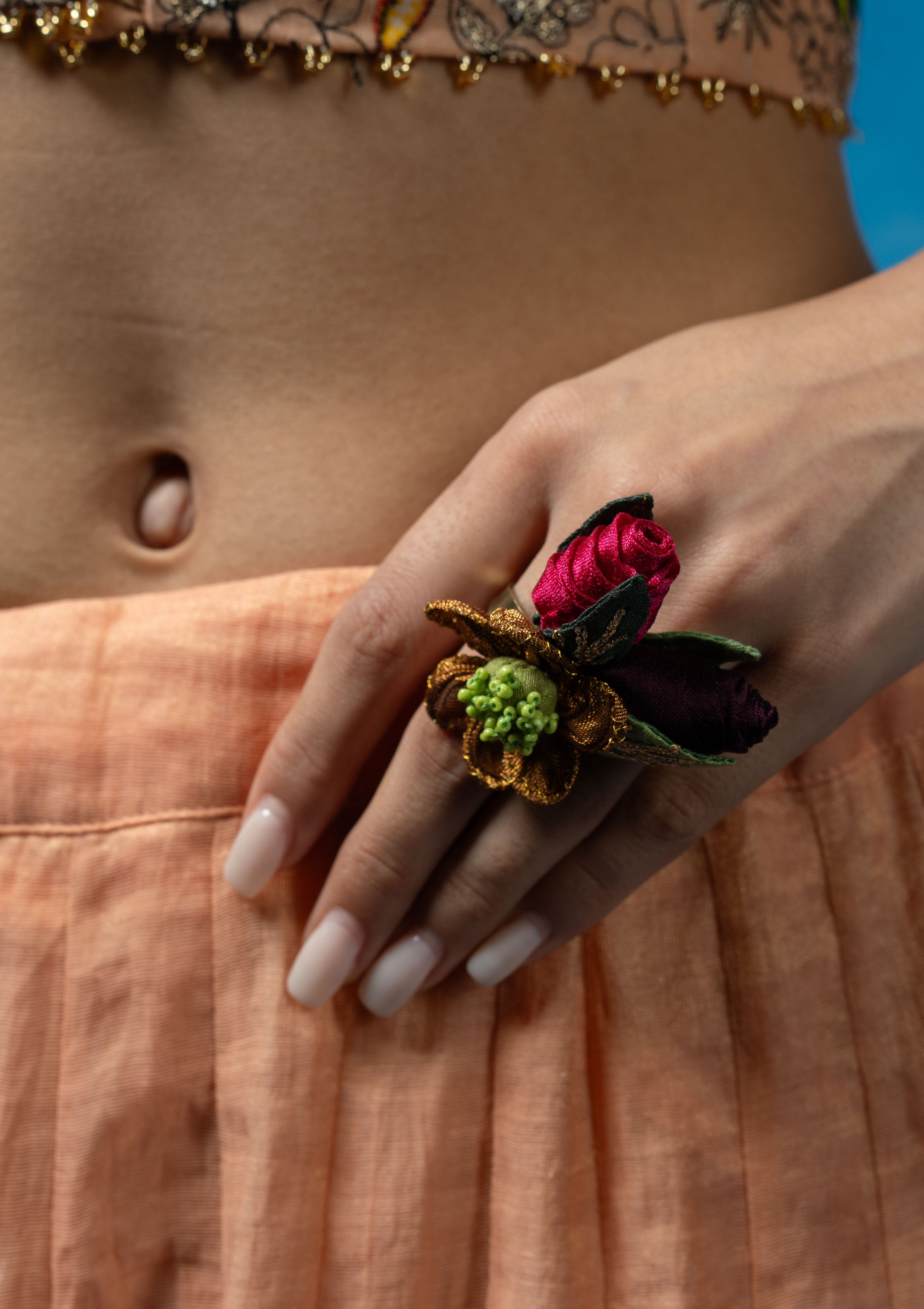 Phoolika Floral Ring