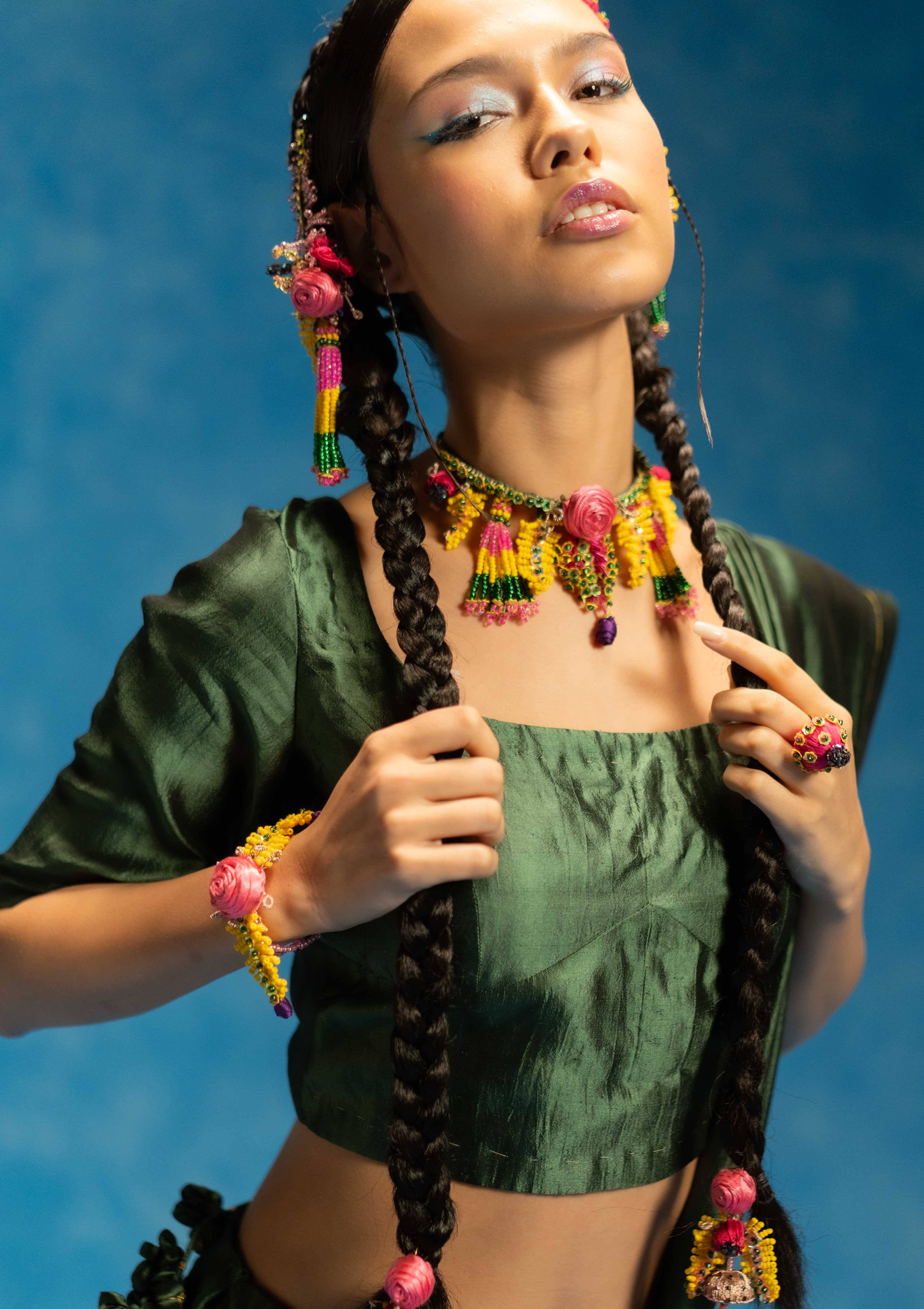 Rangmaya Floral Set