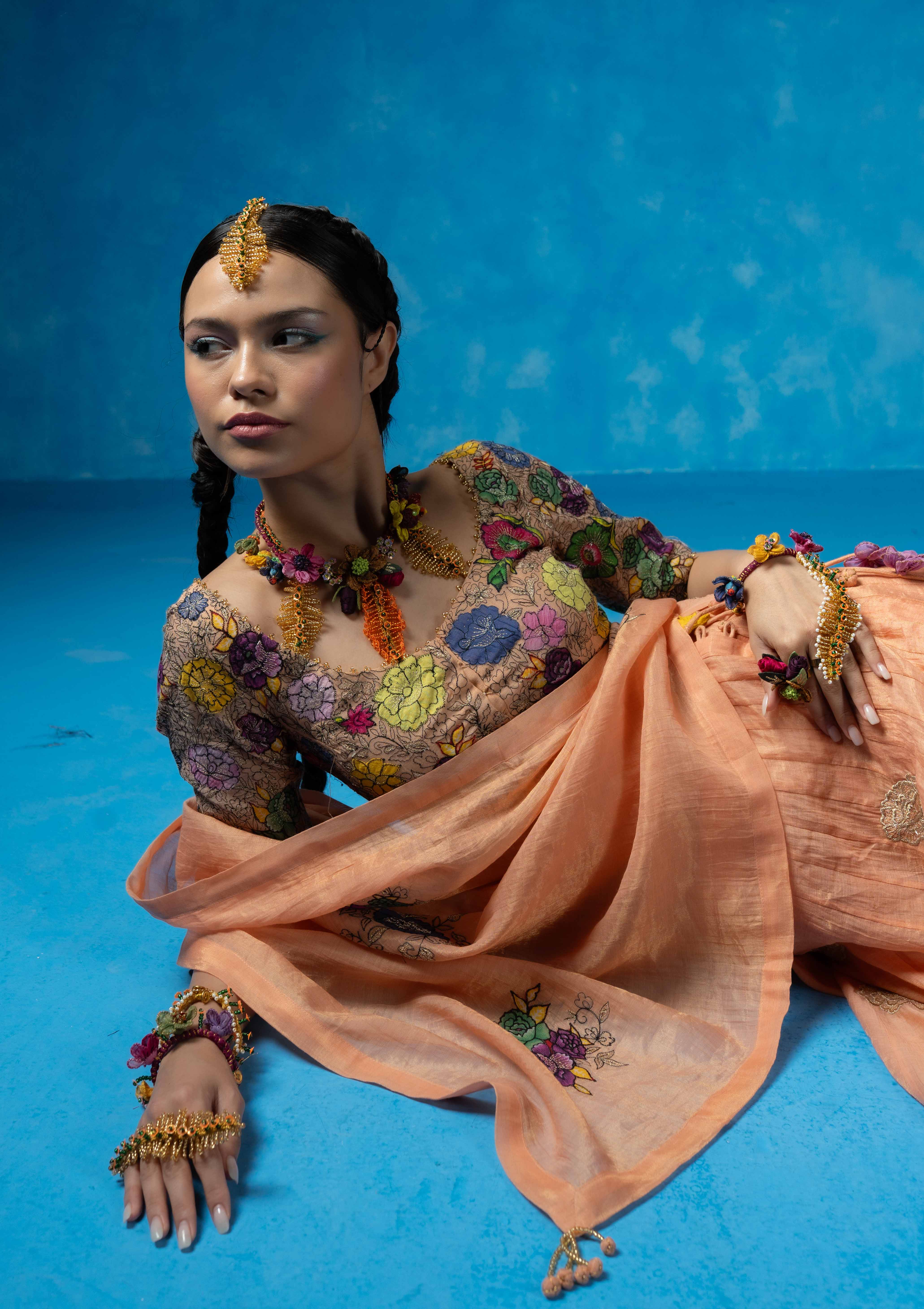 Indri Tissue Dupatta