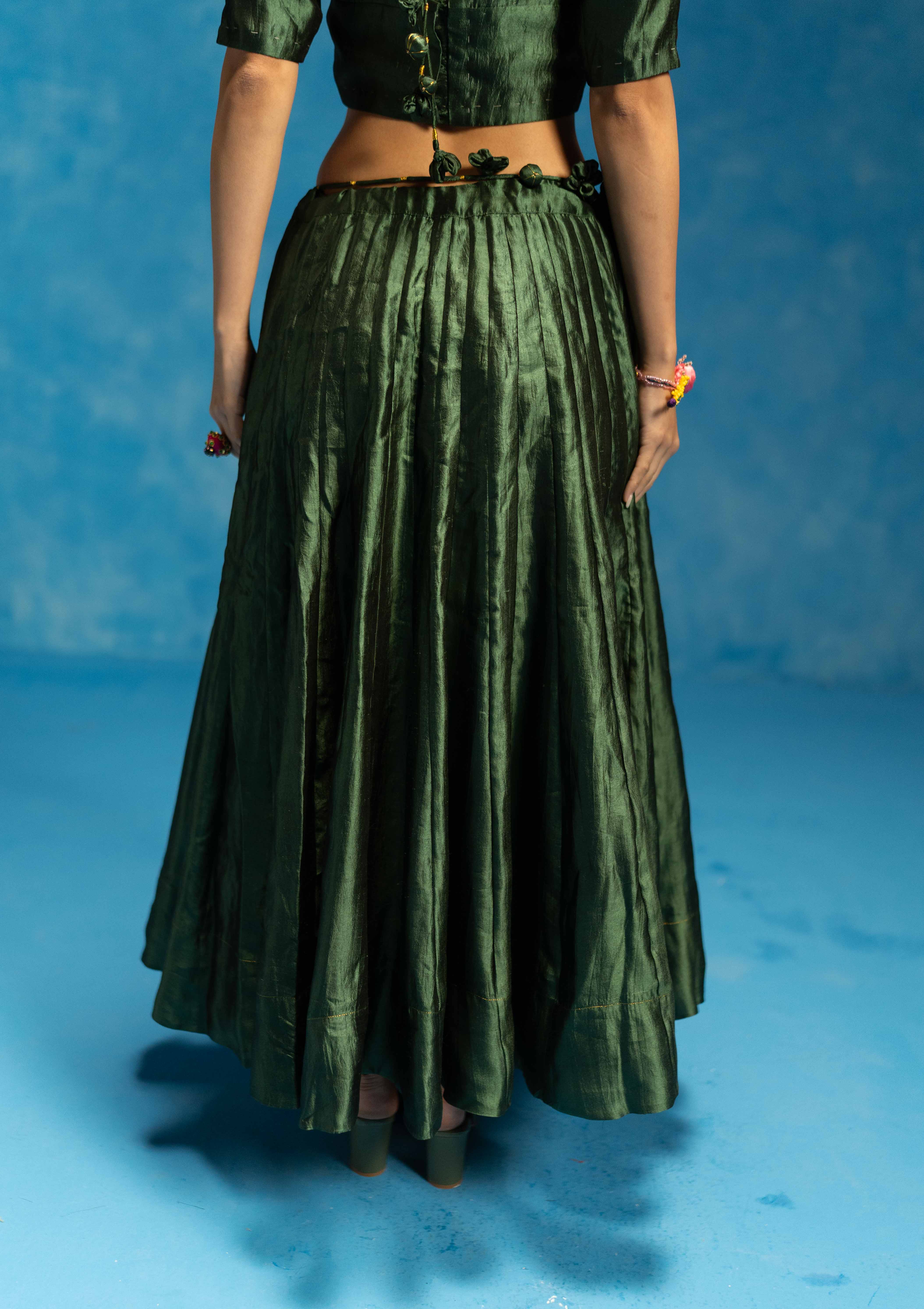 Aampanna Silk Skirt
