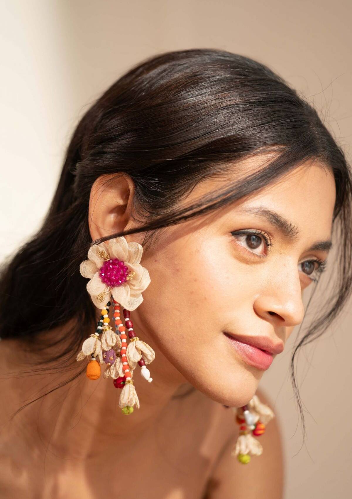 Aili Floral Earrings