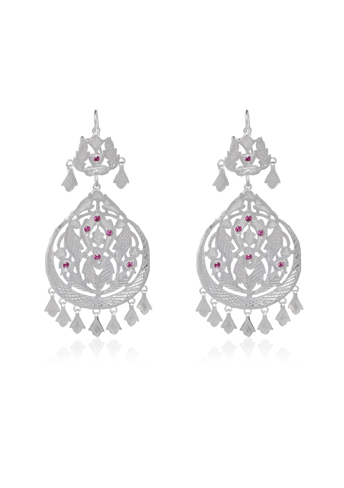 Aparna Silver Earrings