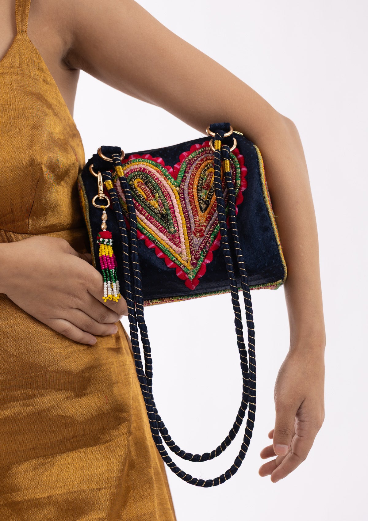 India's Heart Sling Bag
