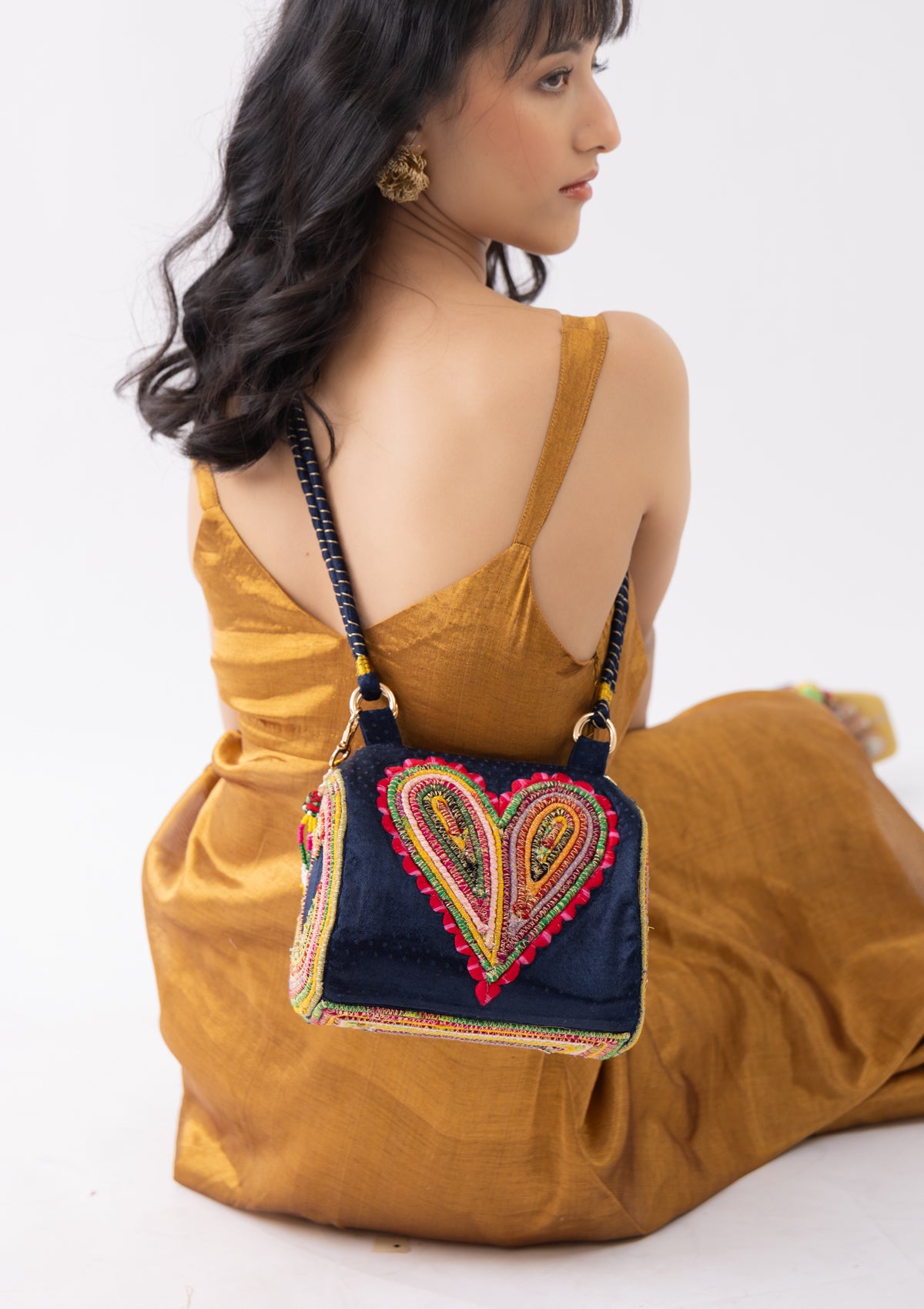 India's Heart Sling Bag