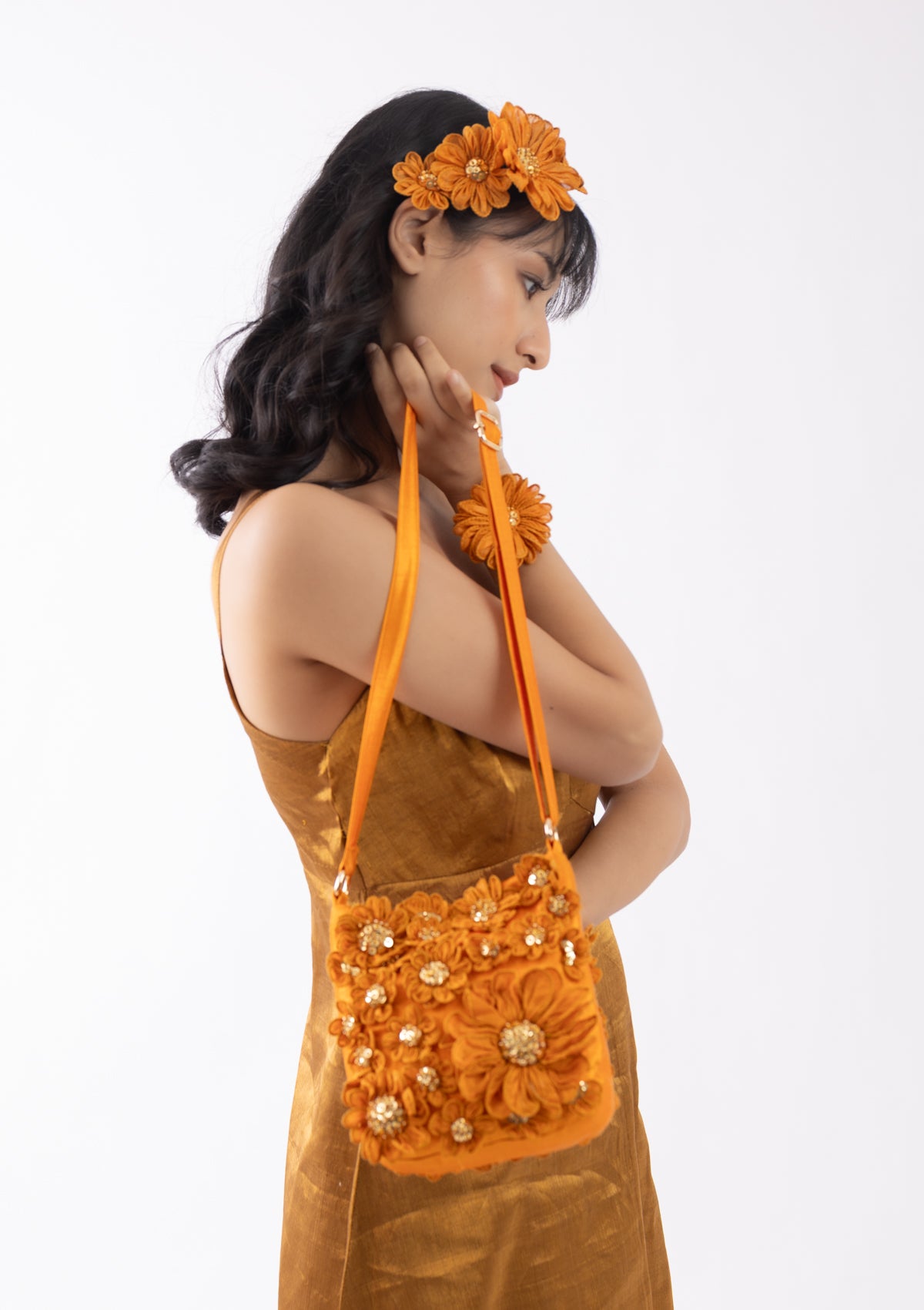 Fanta Floral Sling Bag