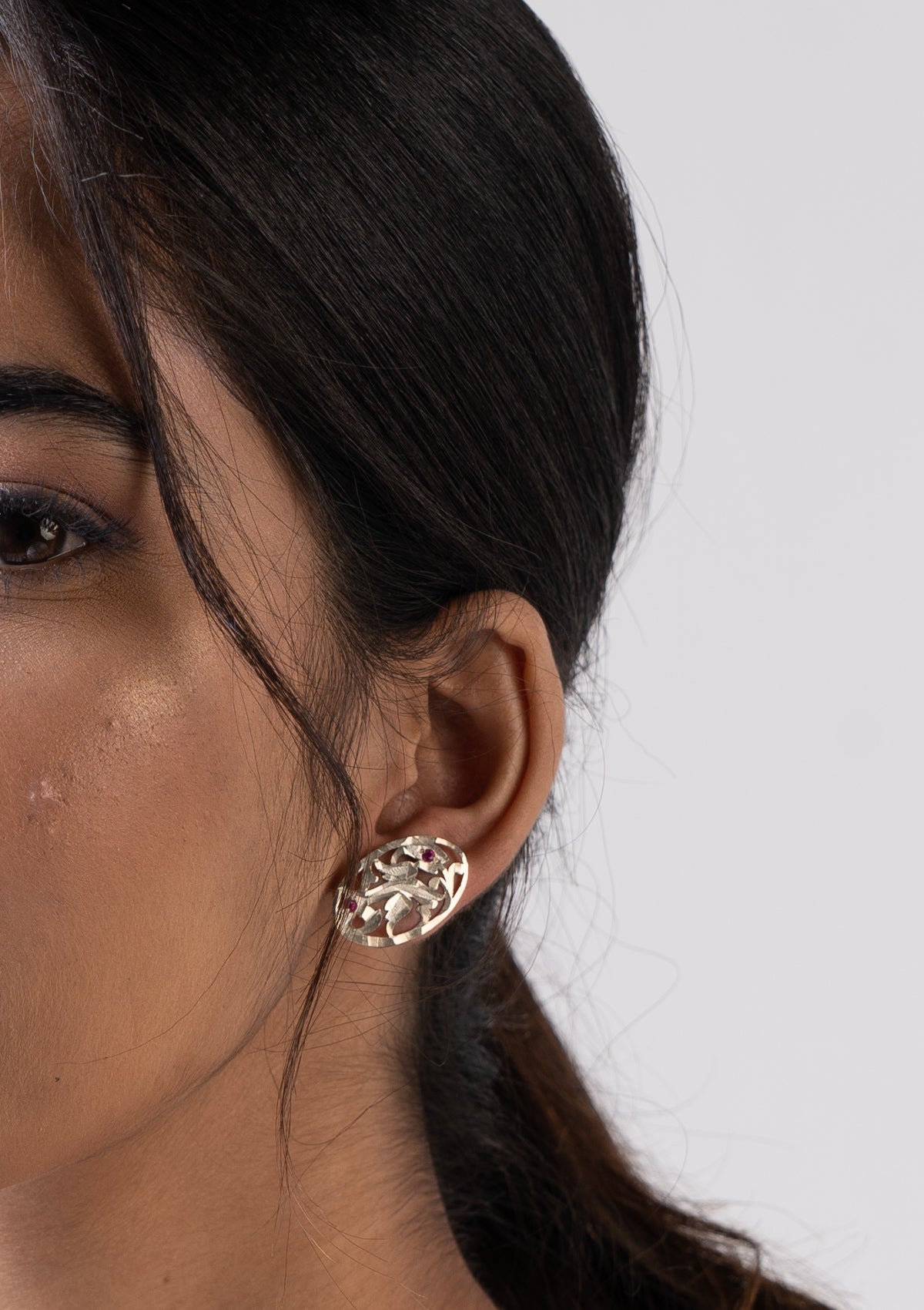 Bijul Silver Studs