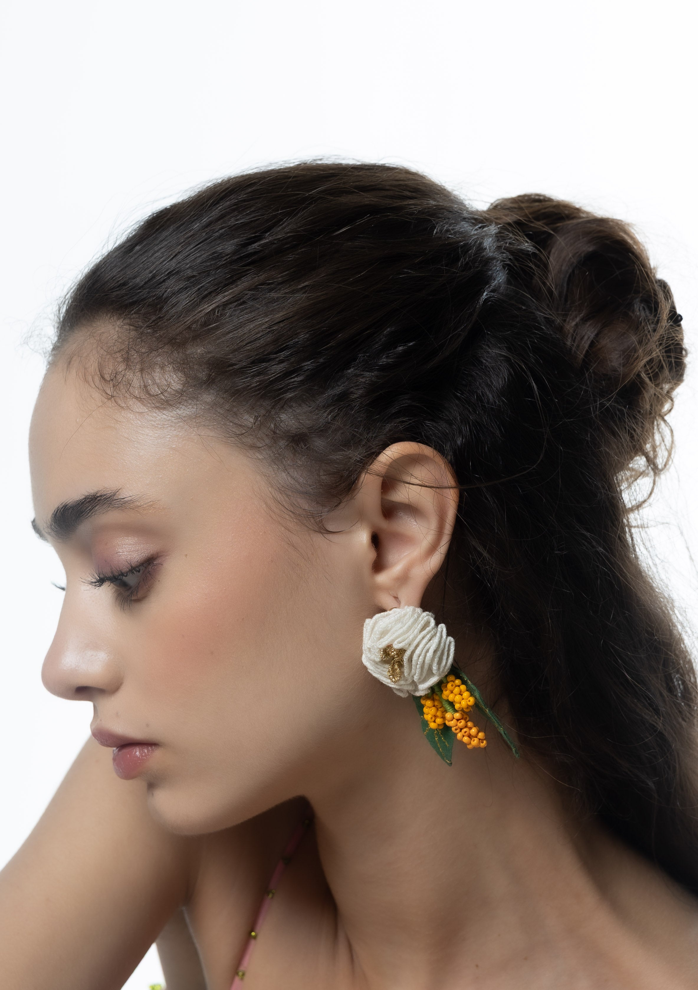Kumudini Floral Earrings