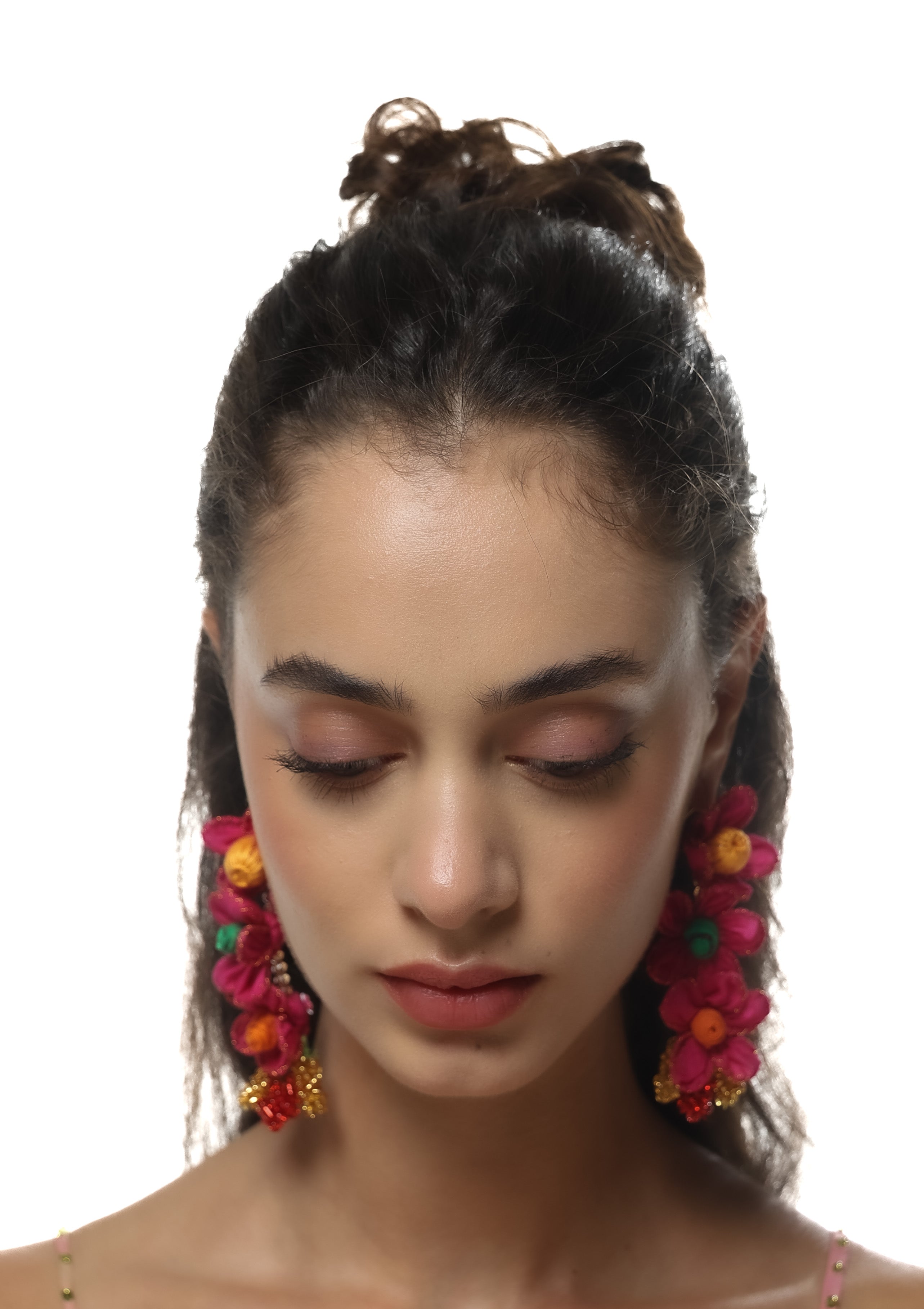 Kamboja Floral Earrings