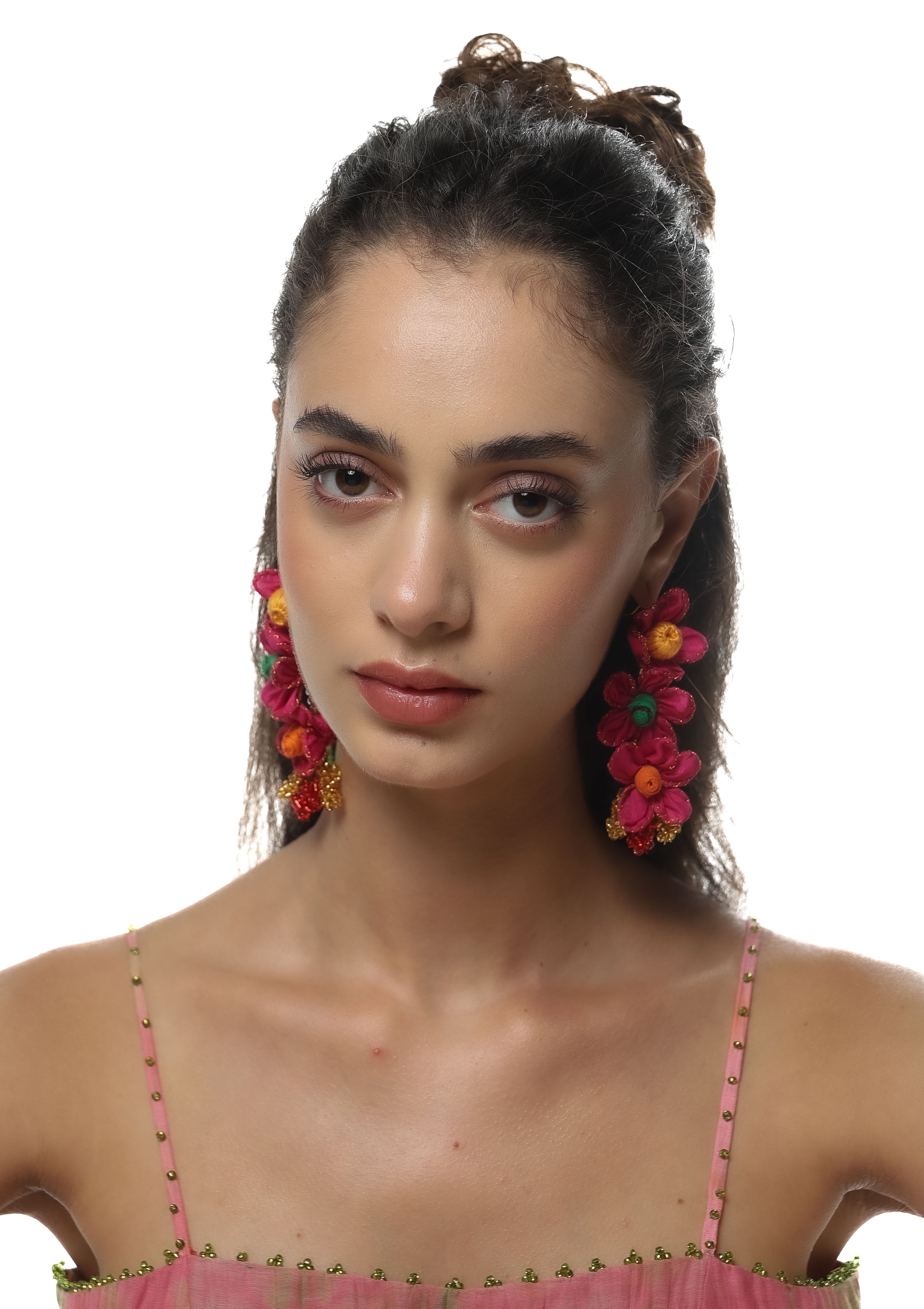 Kamboja Floral Earrings